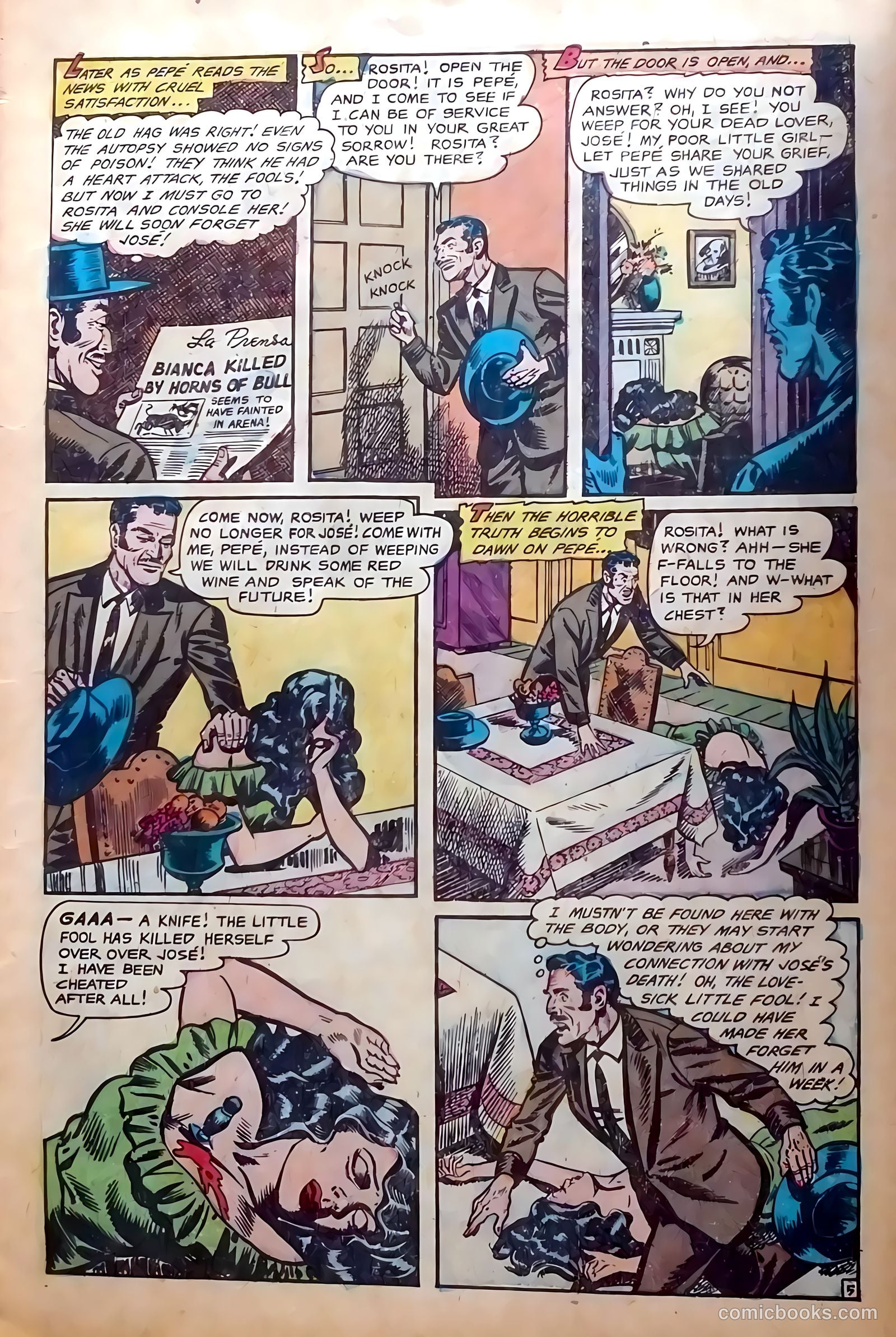 Fantastic Fears #3 (1953) — page 7 of 36