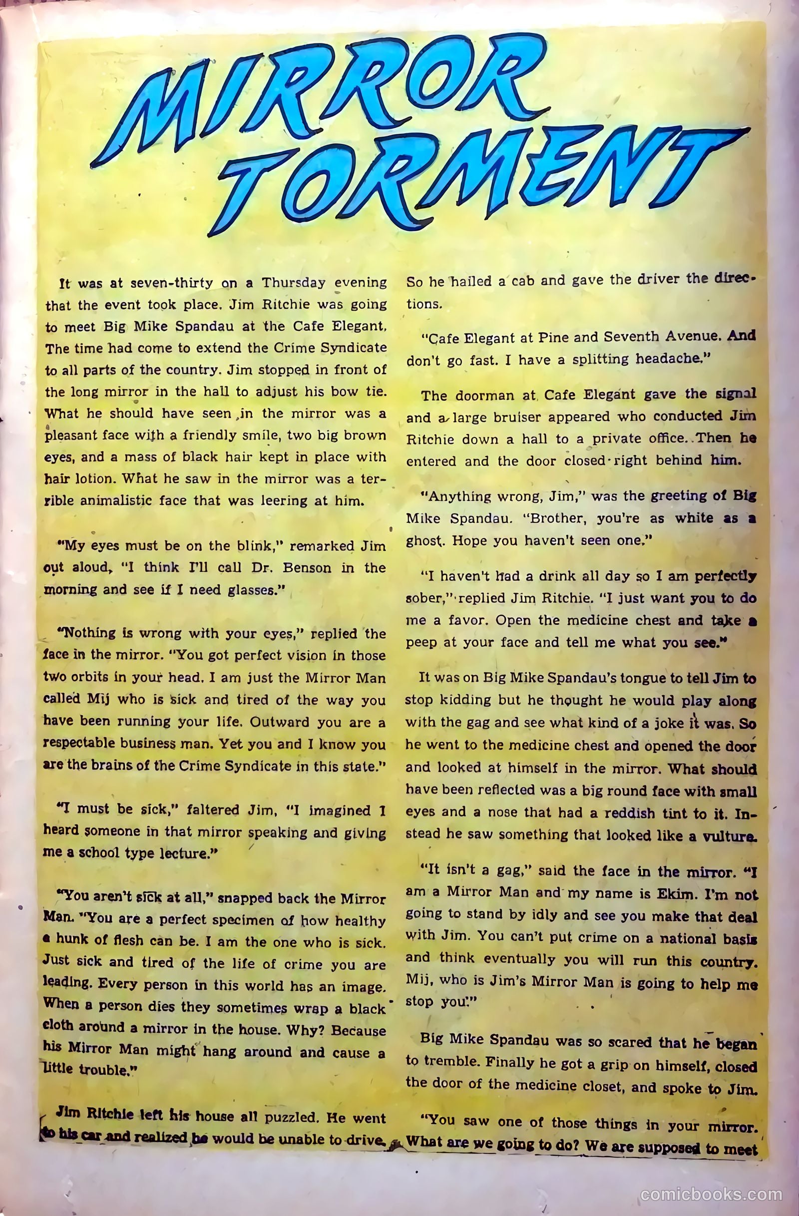 Fantastic Fears #3 (1953) — page 17 of 36