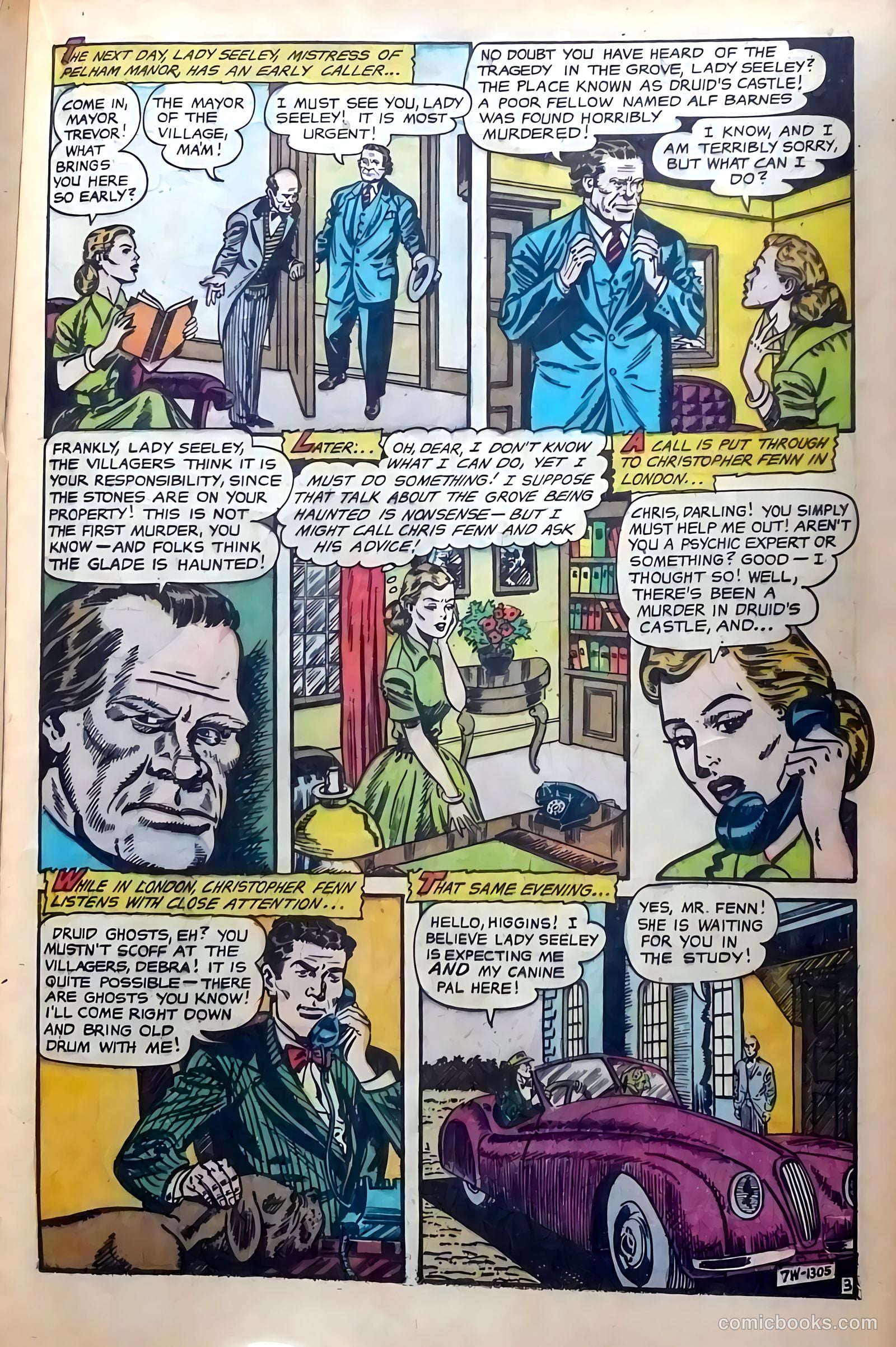 Fantastic Fears #3 (1953) — page 21 of 36