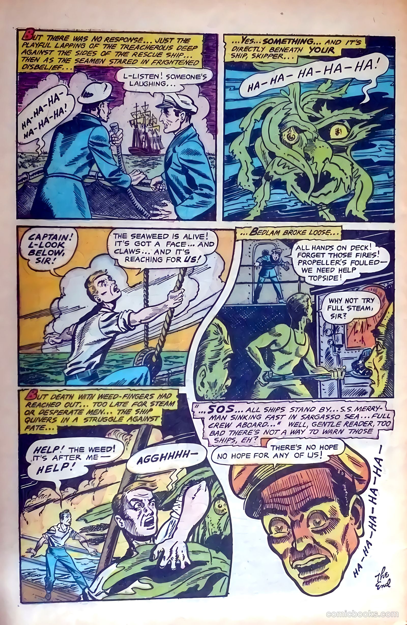 Fantastic Fears #3 (1953) — page 32 of 36