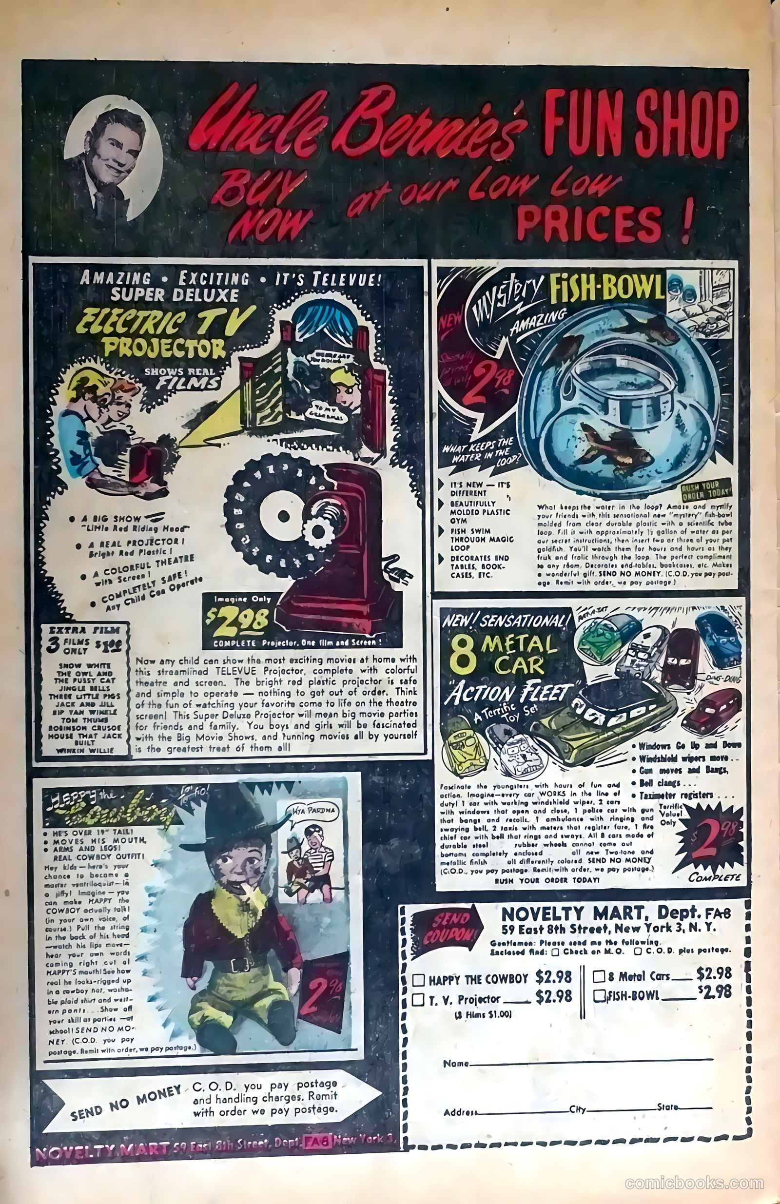 Fantastic Fears #3 (1953) — page 34 of 36