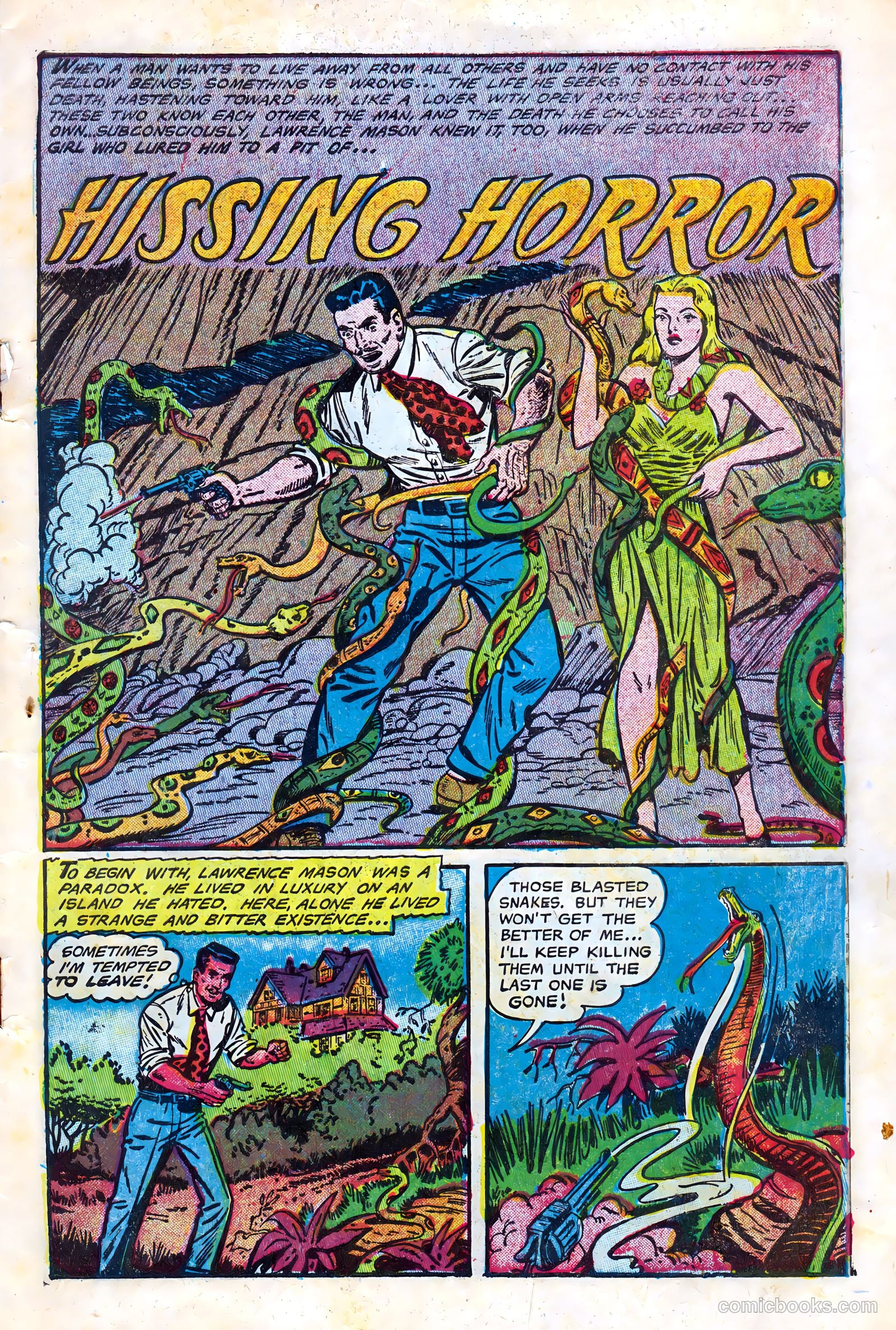 Fantastic Fears #4 (1953) — page 3 of 36