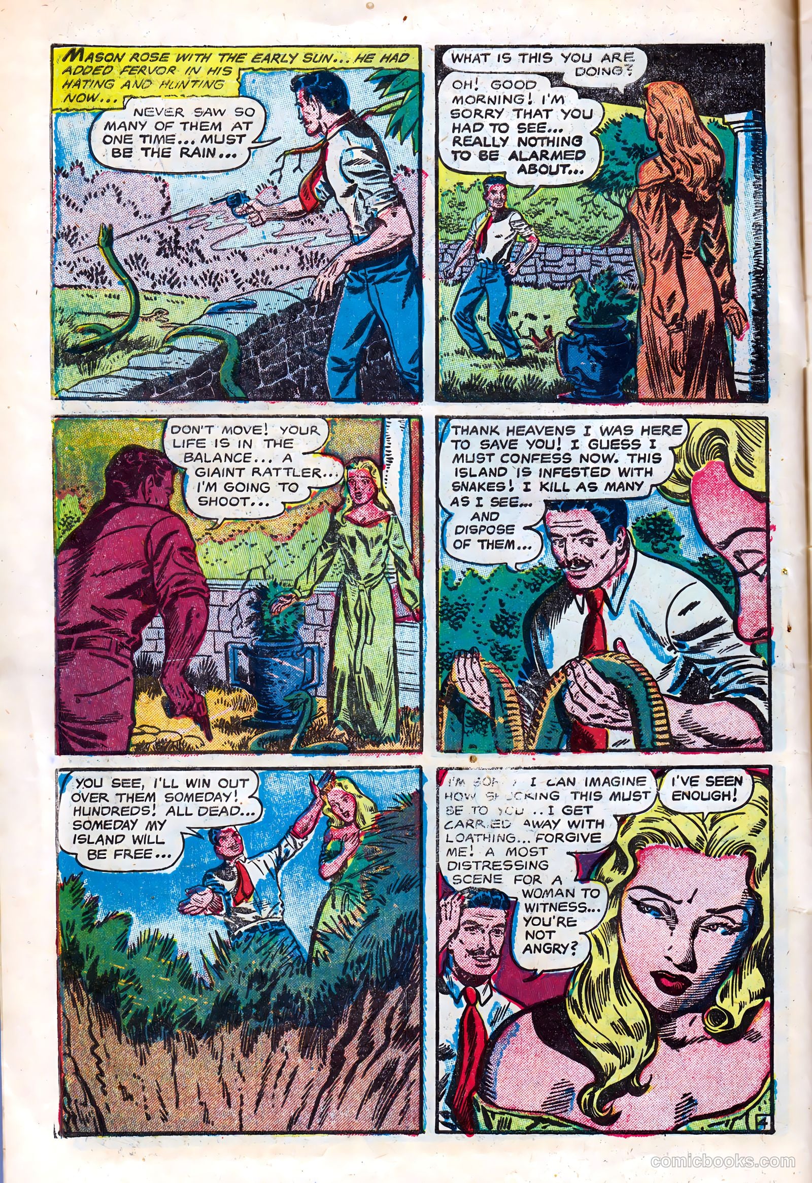 Fantastic Fears #4 (1953) — page 6 of 36