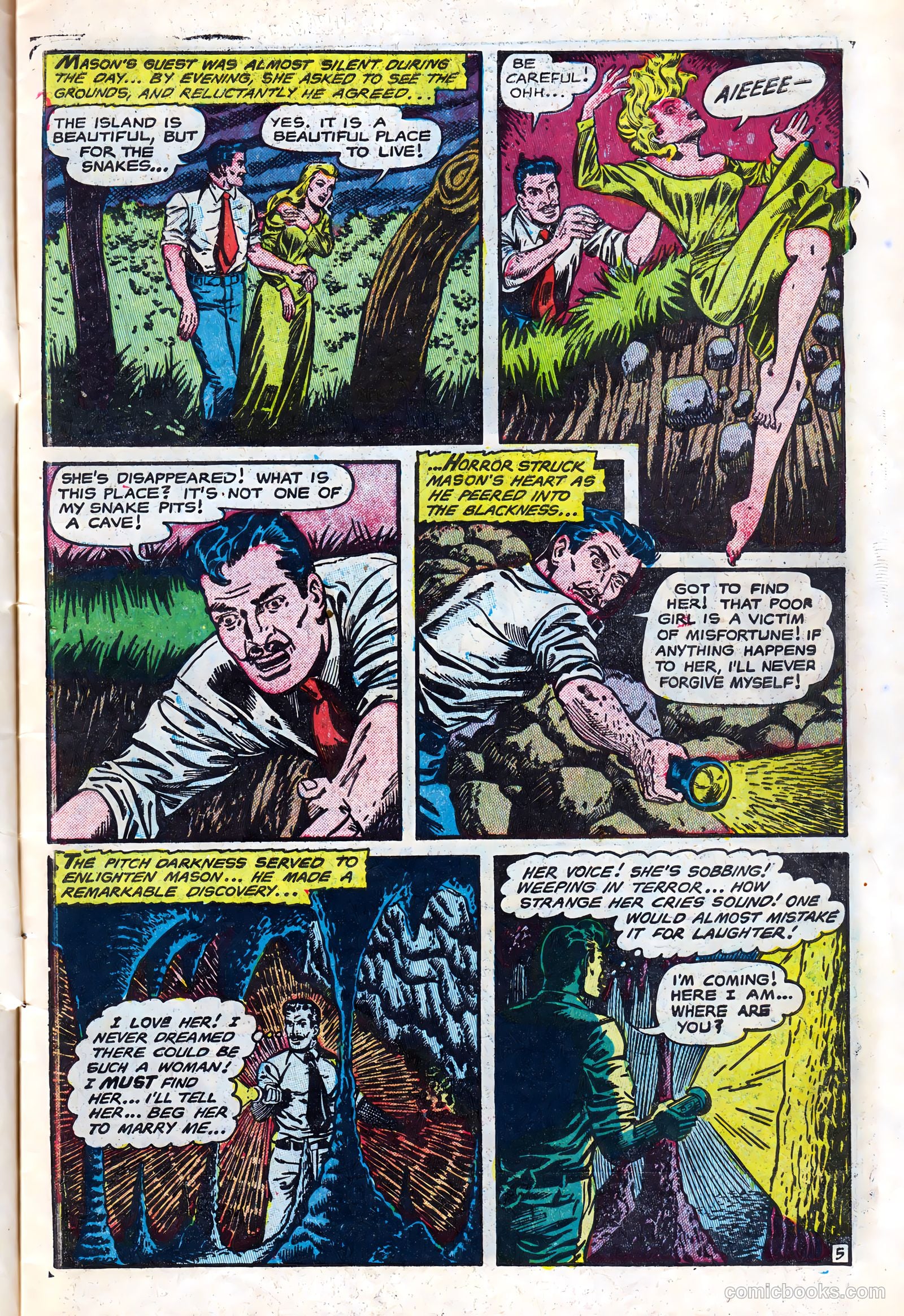 Fantastic Fears #4 (1953) — page 7 of 36