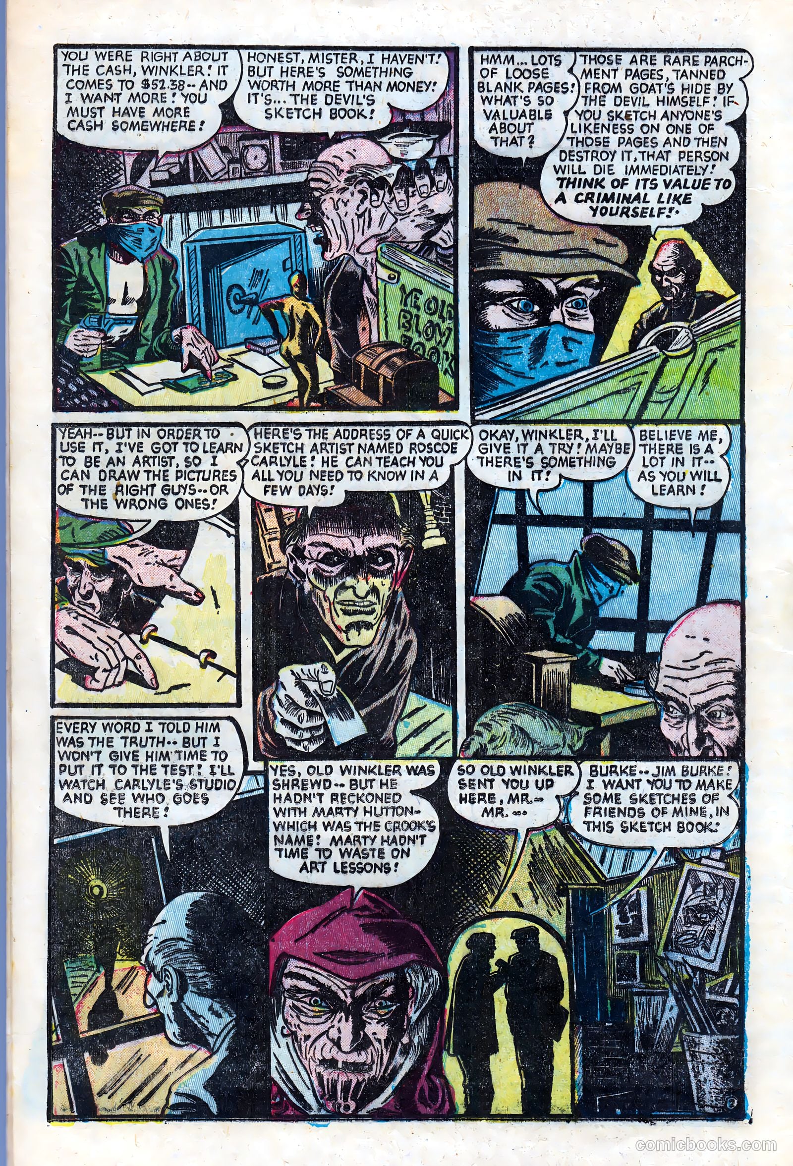 Fantastic Fears #4 (1953) — page 20 of 36