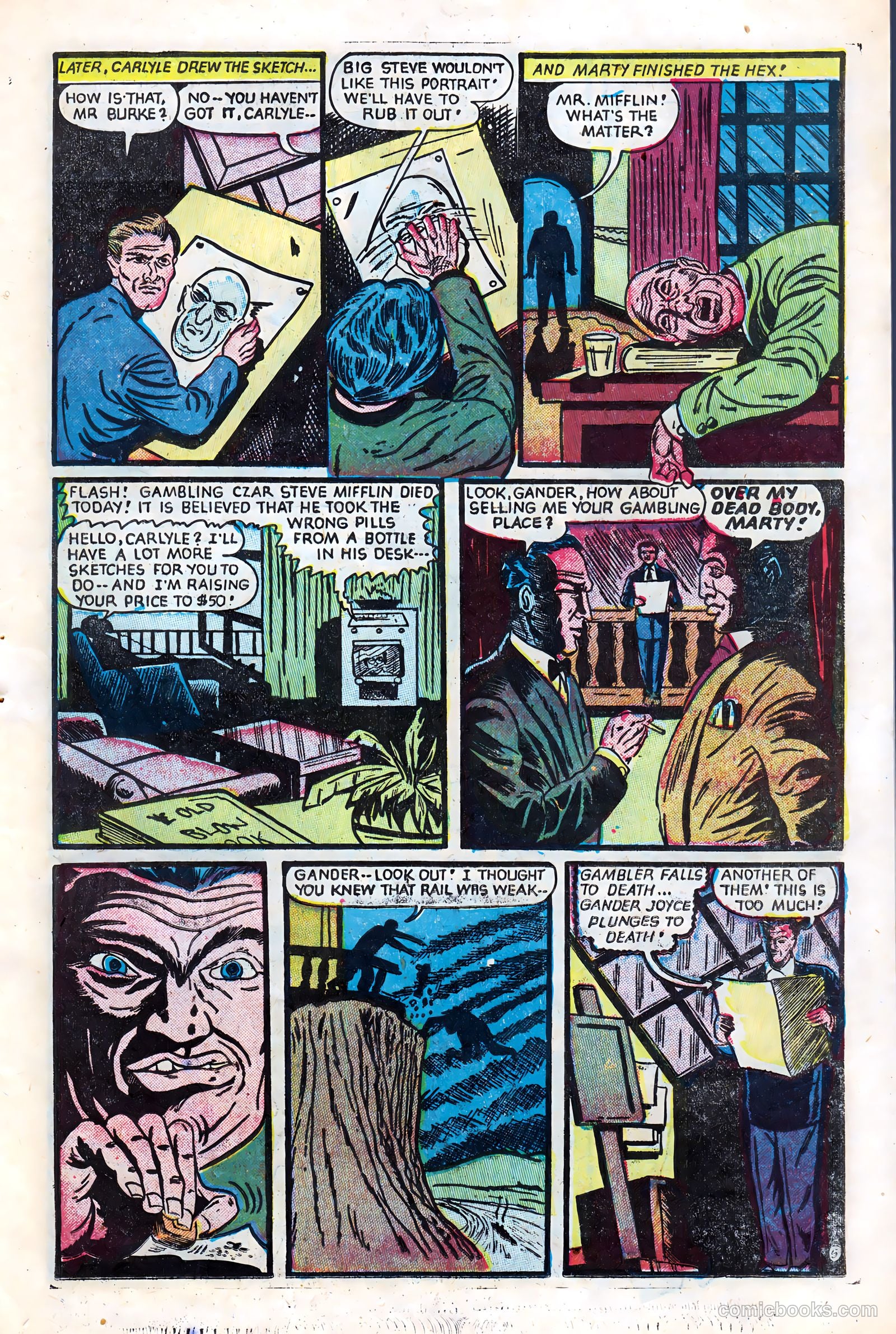 Fantastic Fears #4 (1953) — page 23 of 36