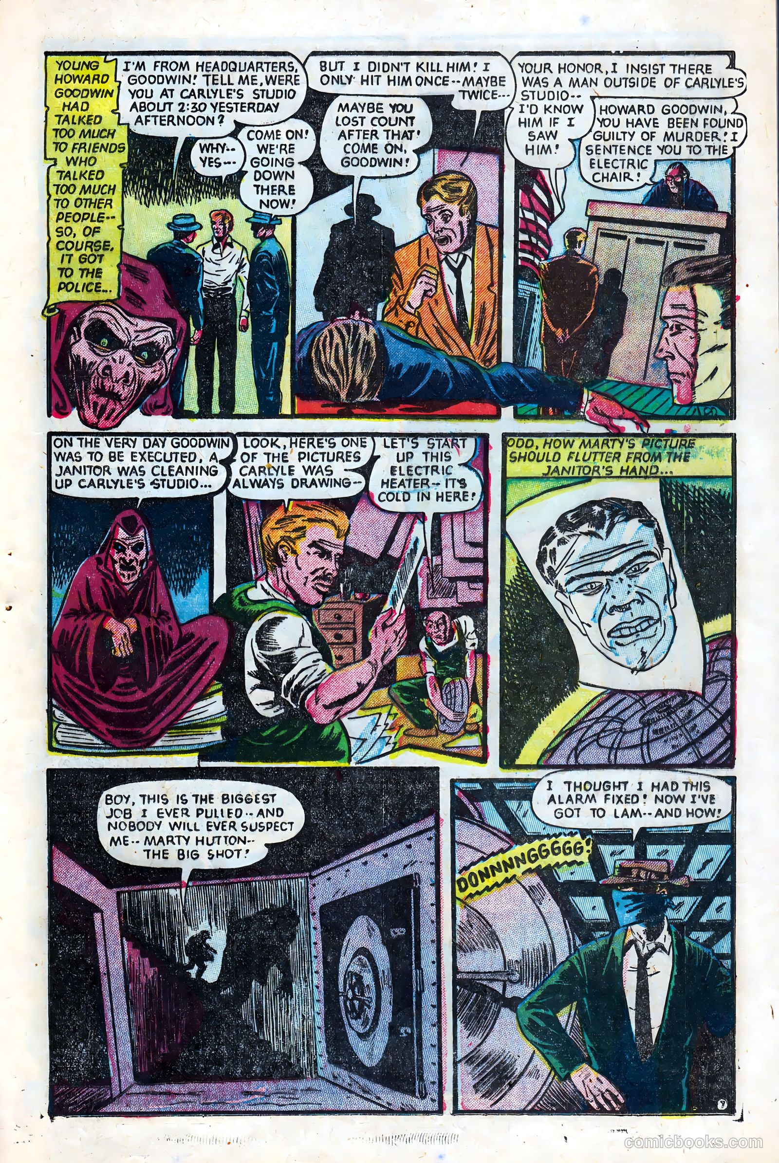 Fantastic Fears #4 (1953) — page 25 of 36