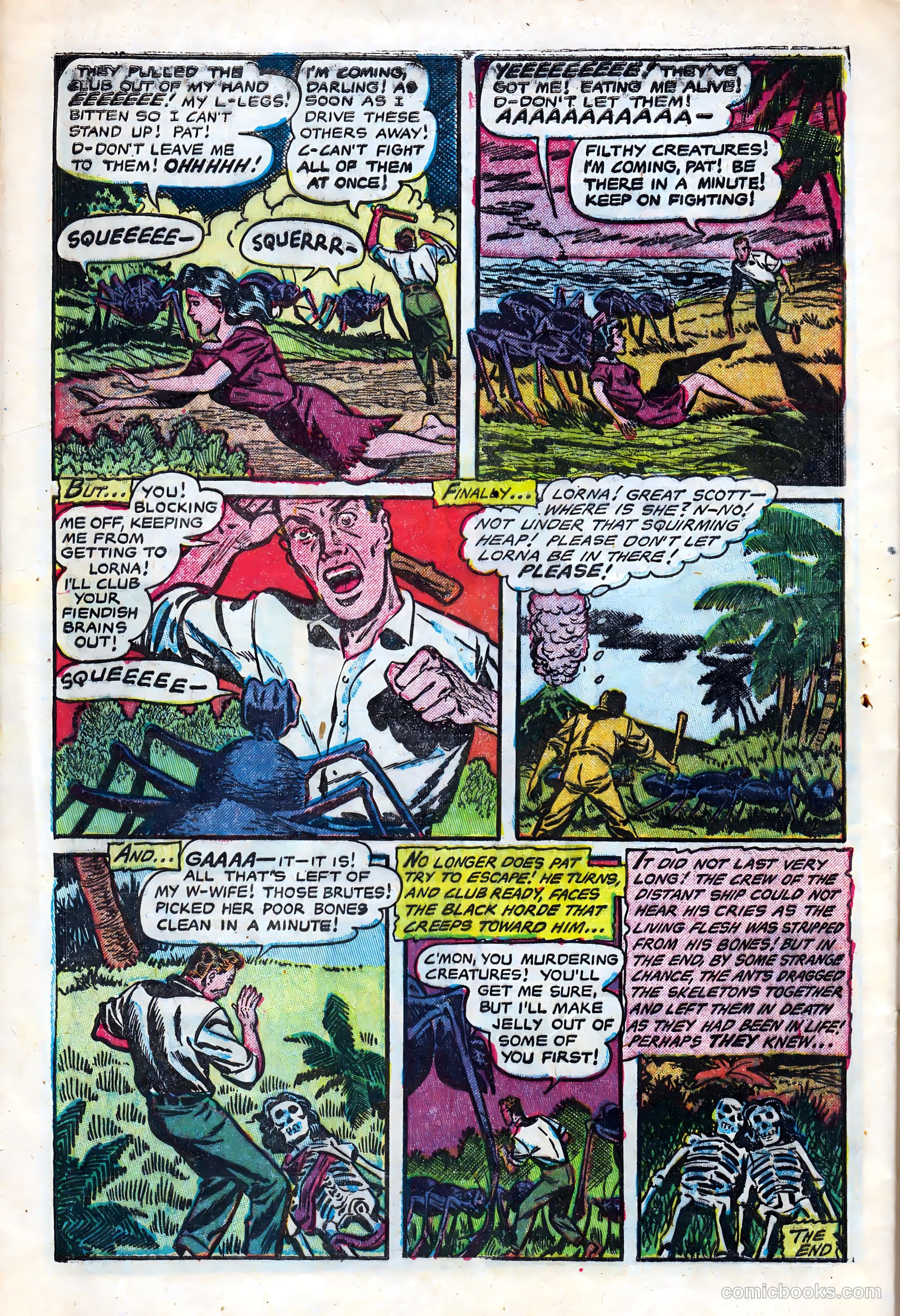 Fantastic Fears #4 (1953) — page 32 of 36