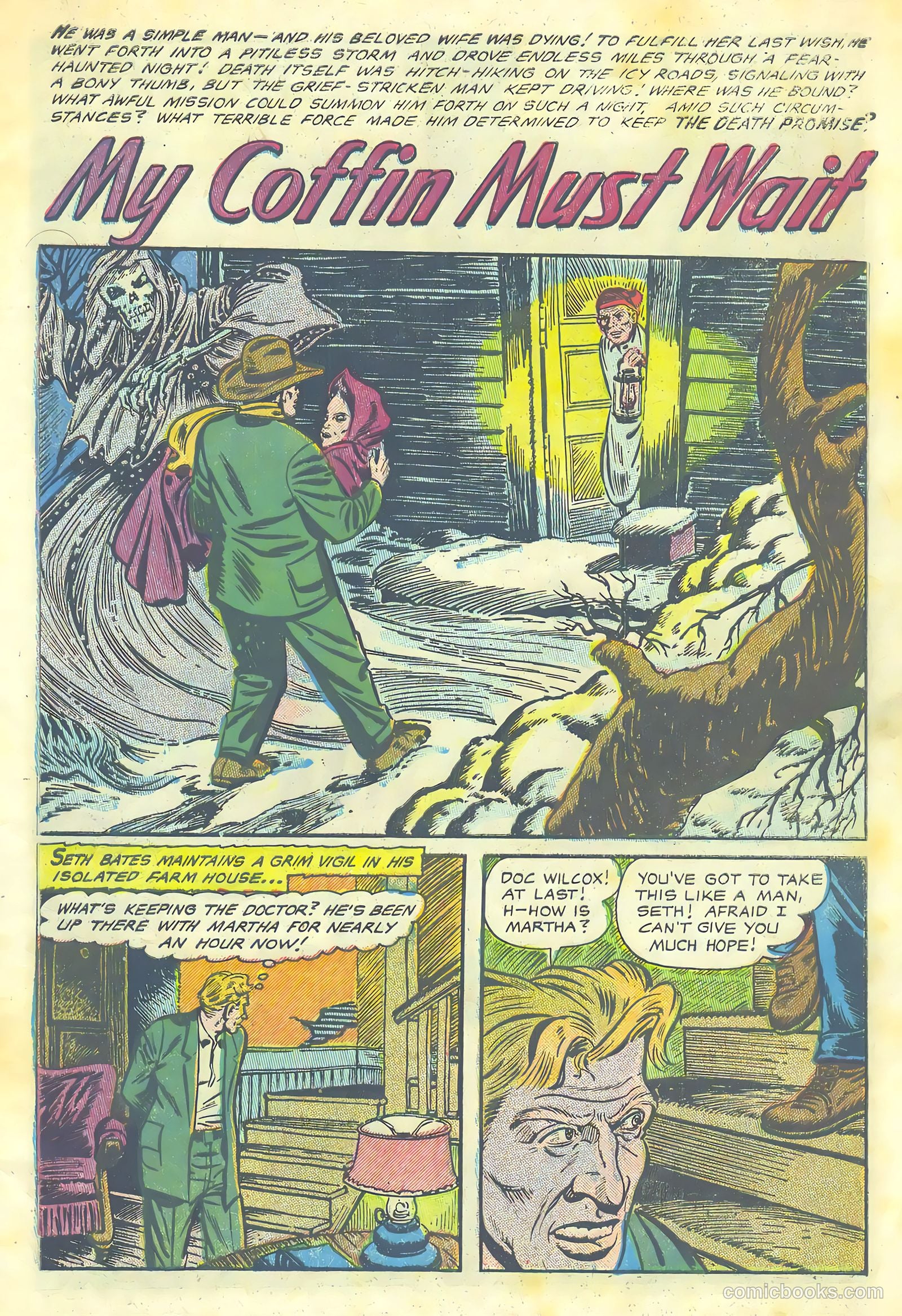 Fantastic Fears #5 (1954) — page 3 of 36
