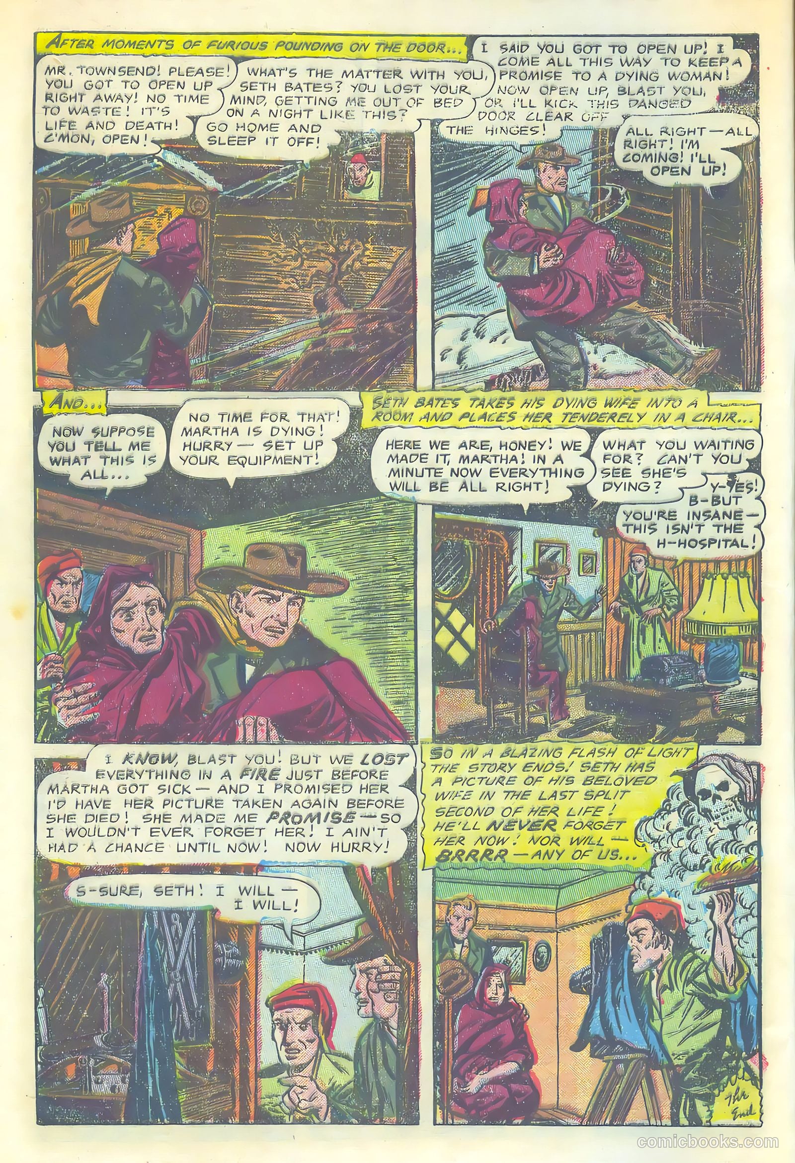 Fantastic Fears #5 (1954) — page 8 of 36