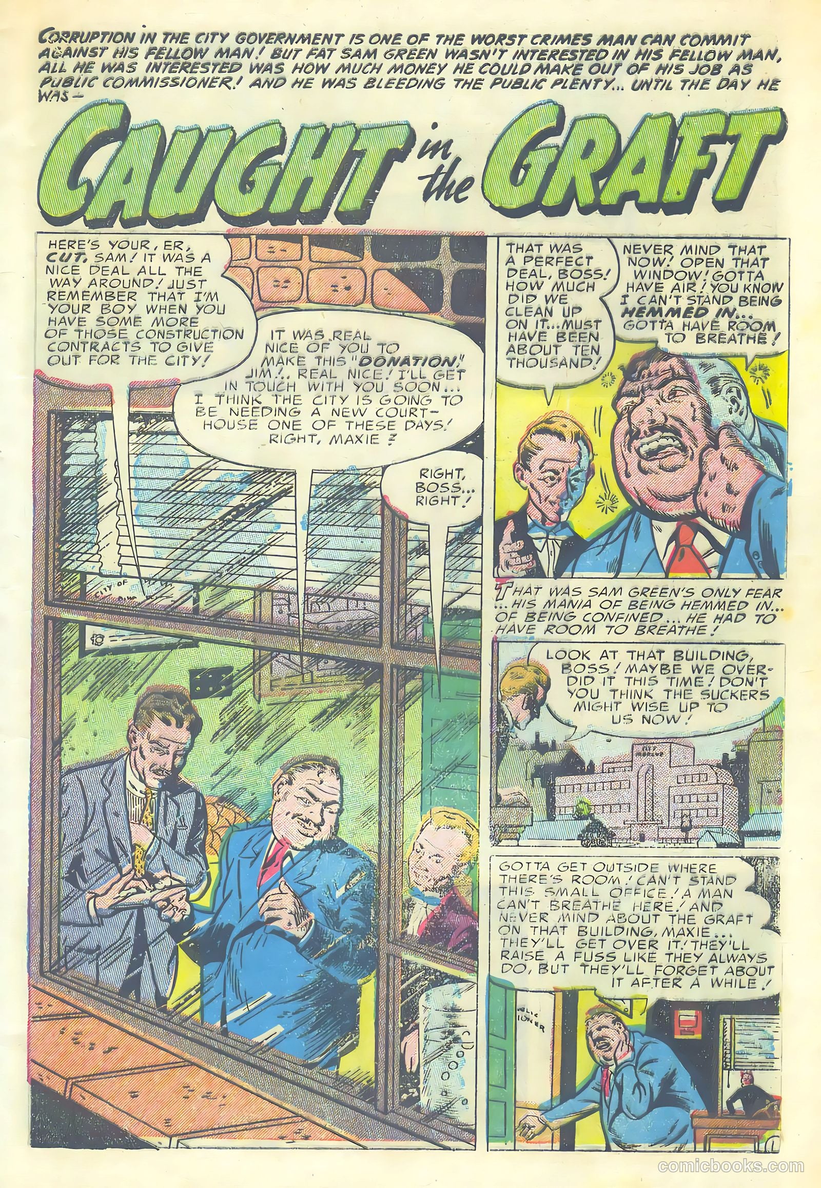 Fantastic Fears #5 (1954) — page 9 of 36
