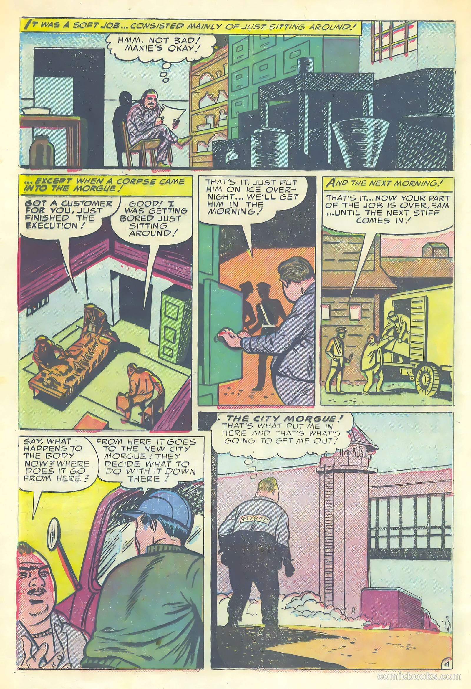 Fantastic Fears #5 (1954) — page 12 of 36