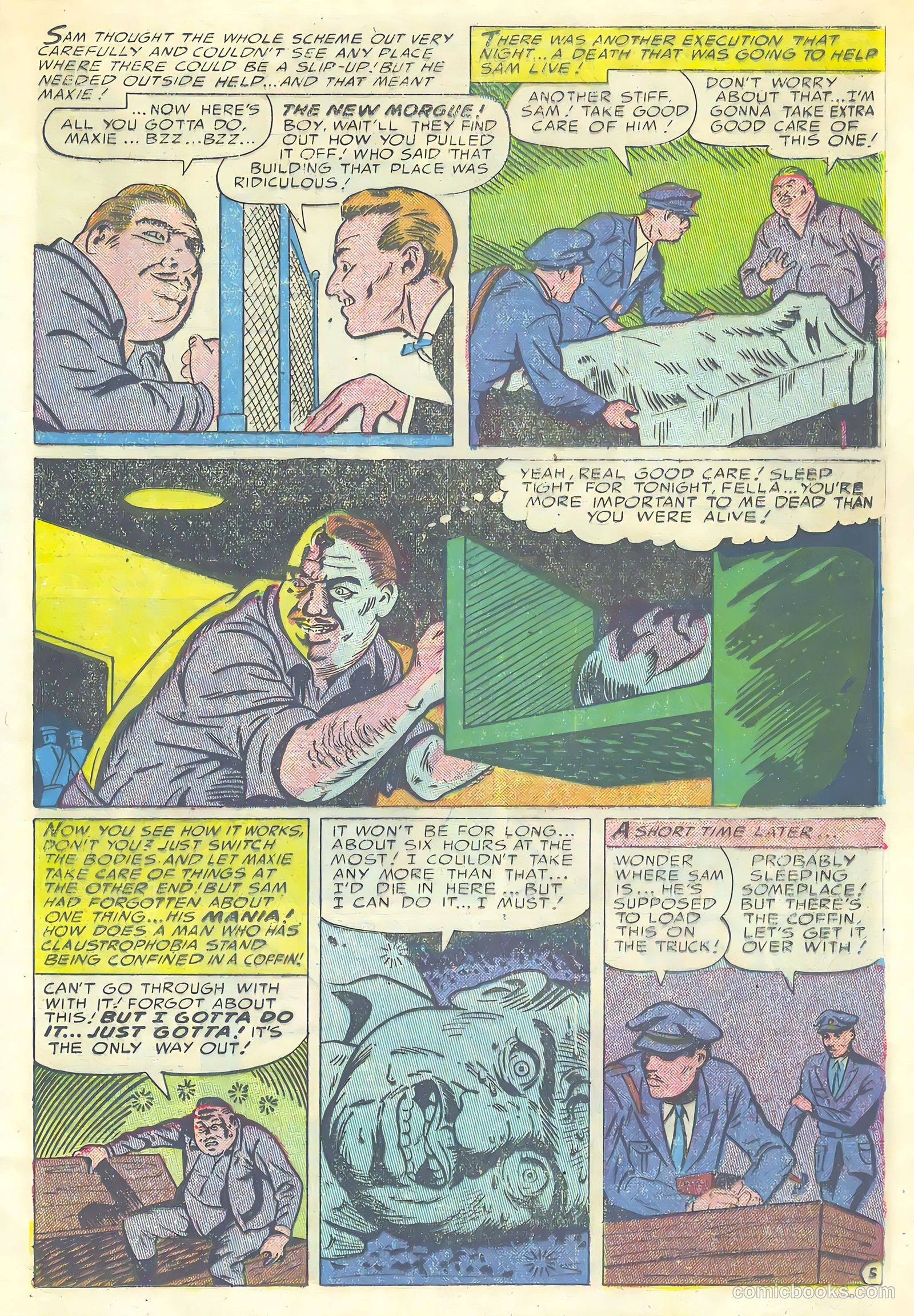 Fantastic Fears #5 (1954) — page 13 of 36