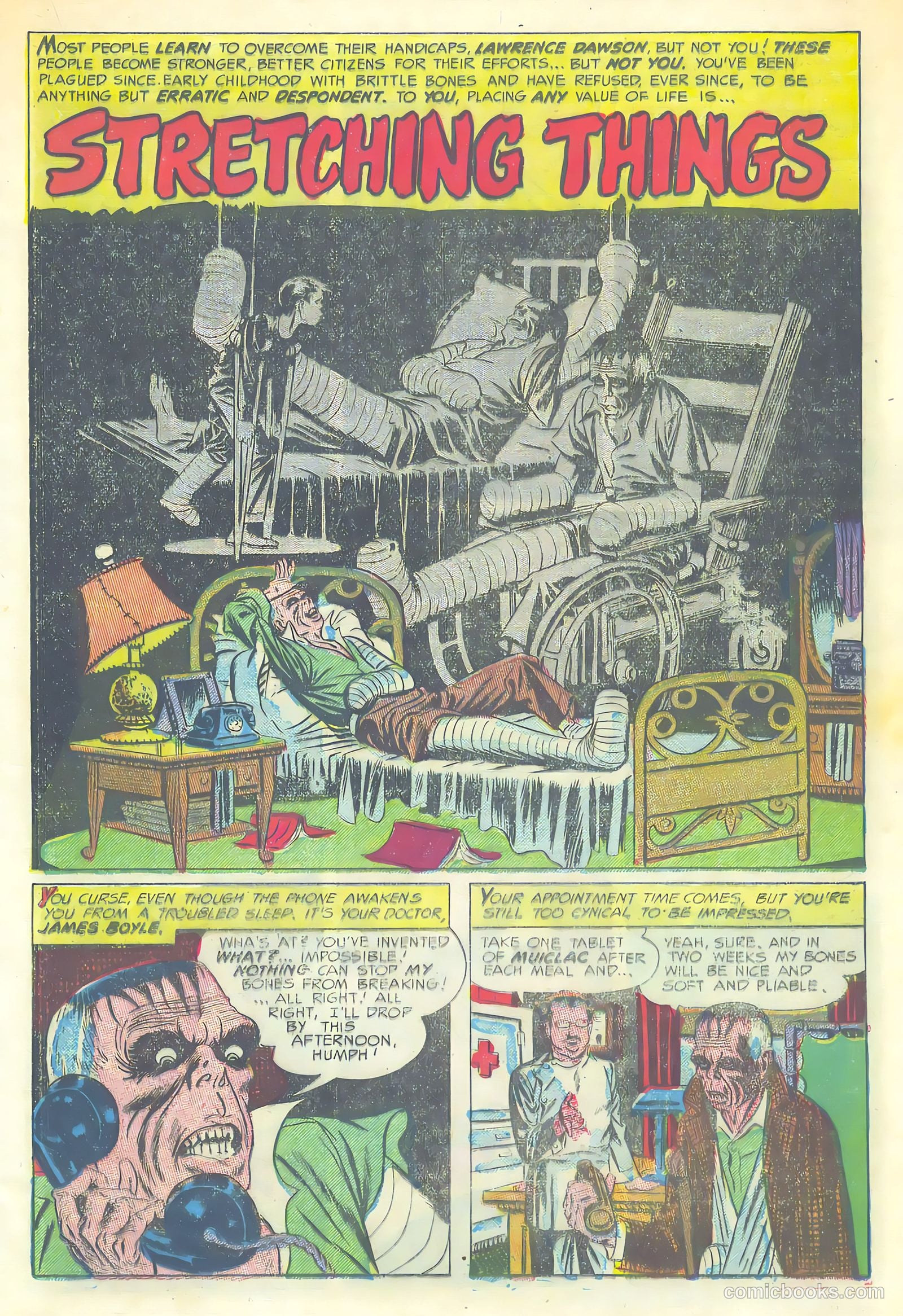 Fantastic Fears #5 (1954) — page 17 of 36