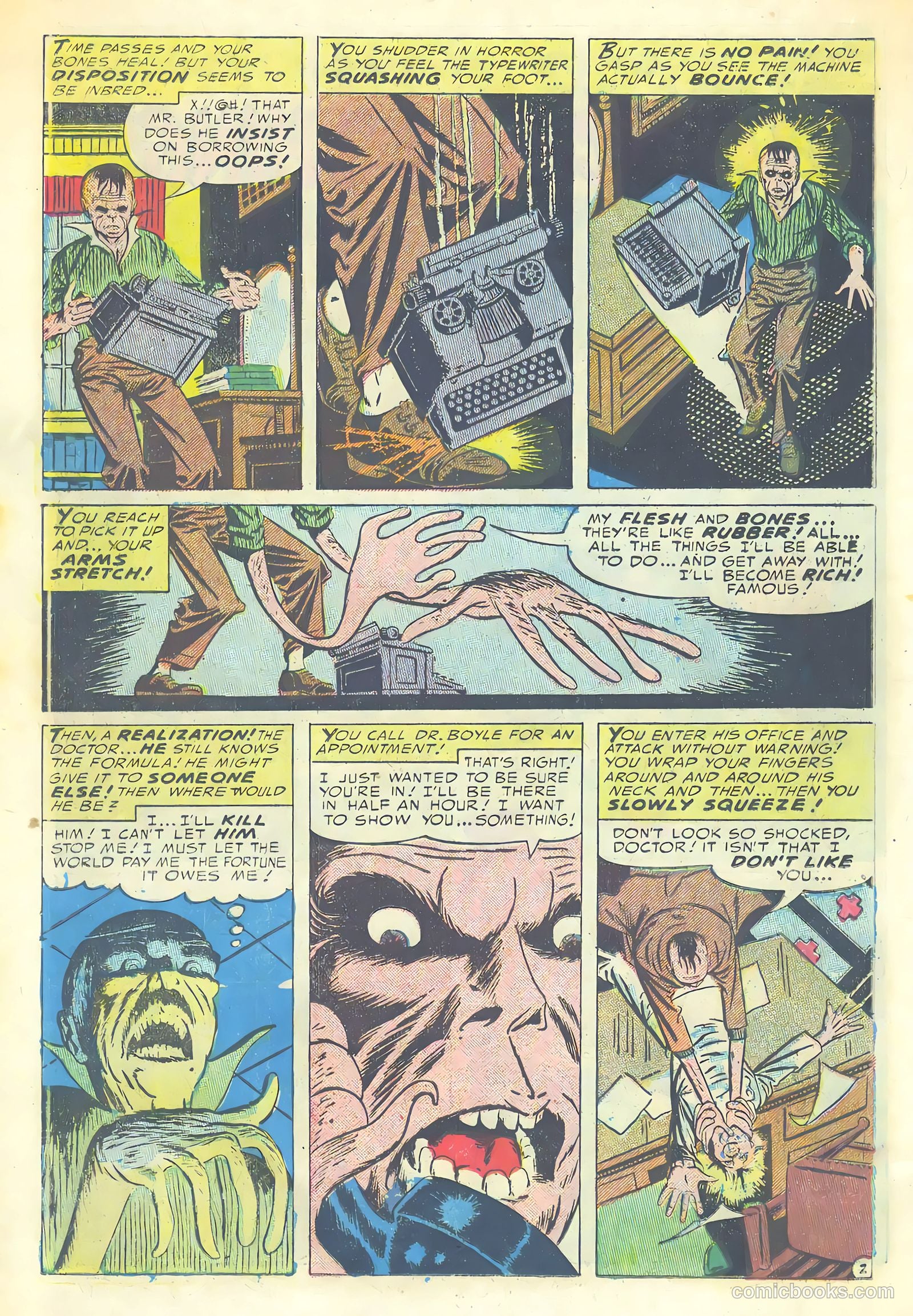 Fantastic Fears #5 (1954) — page 18 of 36