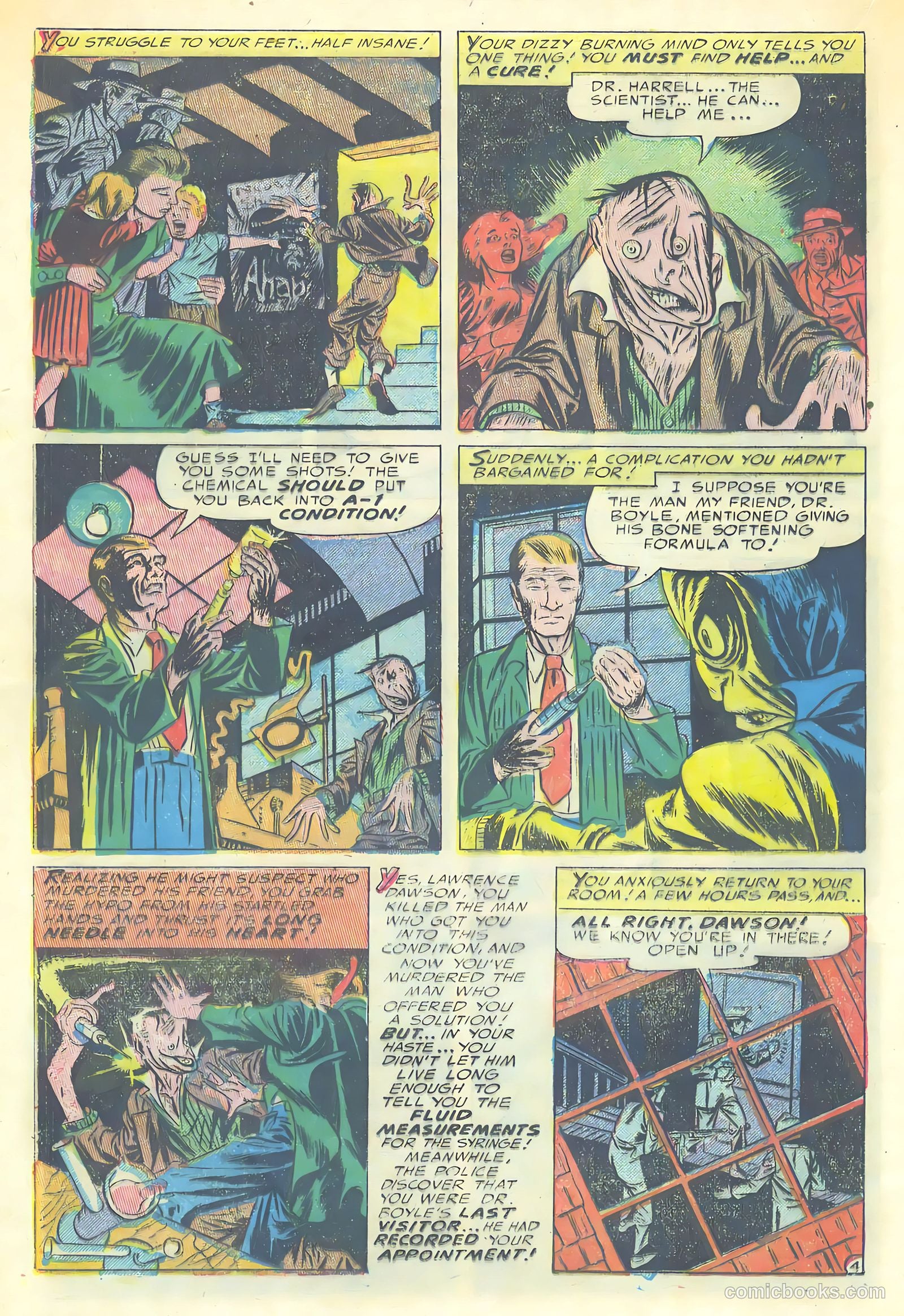 Fantastic Fears #5 (1954) — page 20 of 36