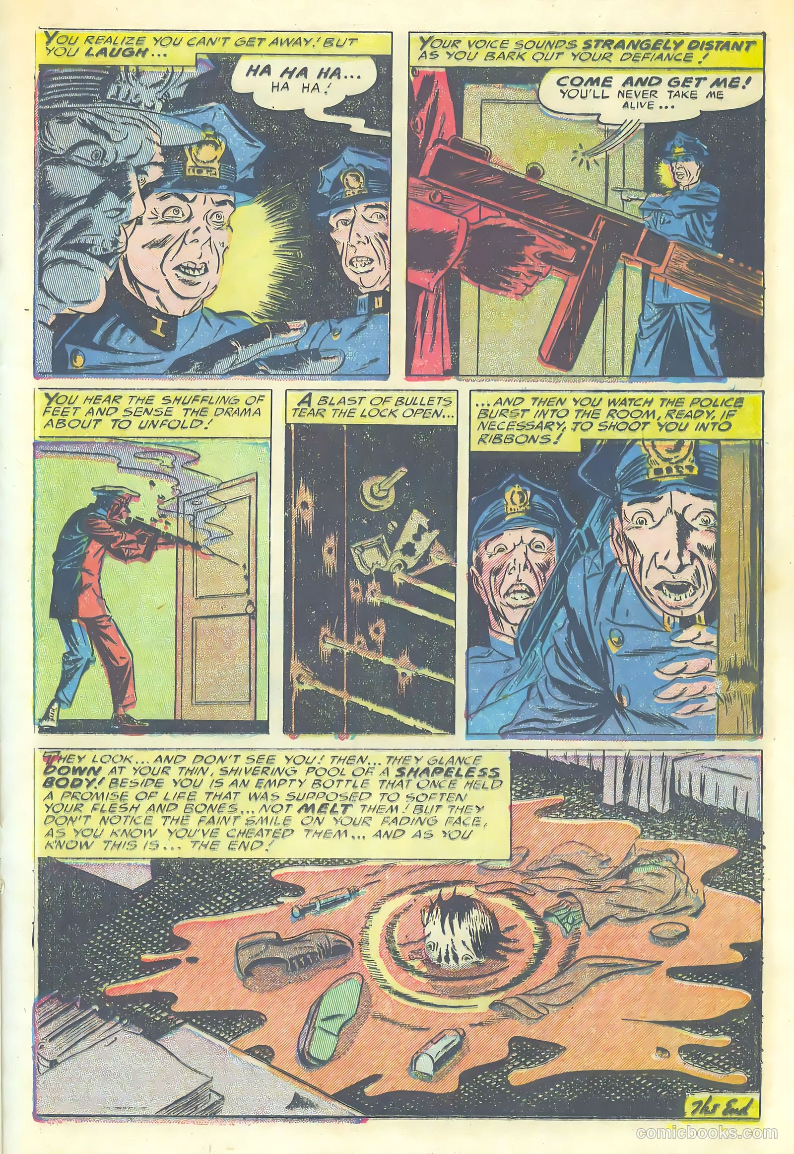 Fantastic Fears #5 (1954) — page 21 of 36