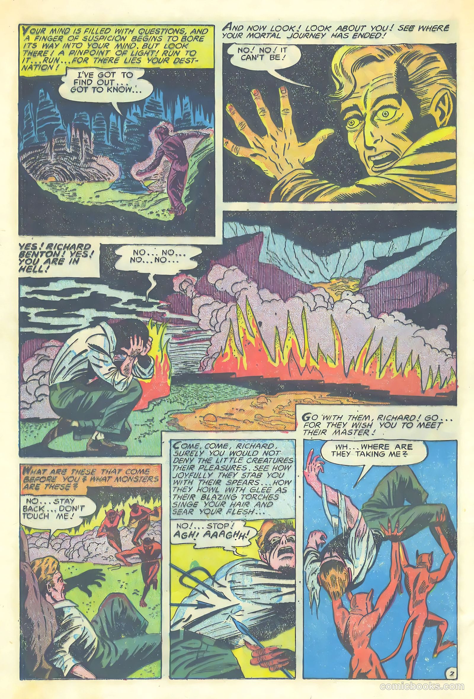 Fantastic Fears #5 (1954) — page 24 of 36