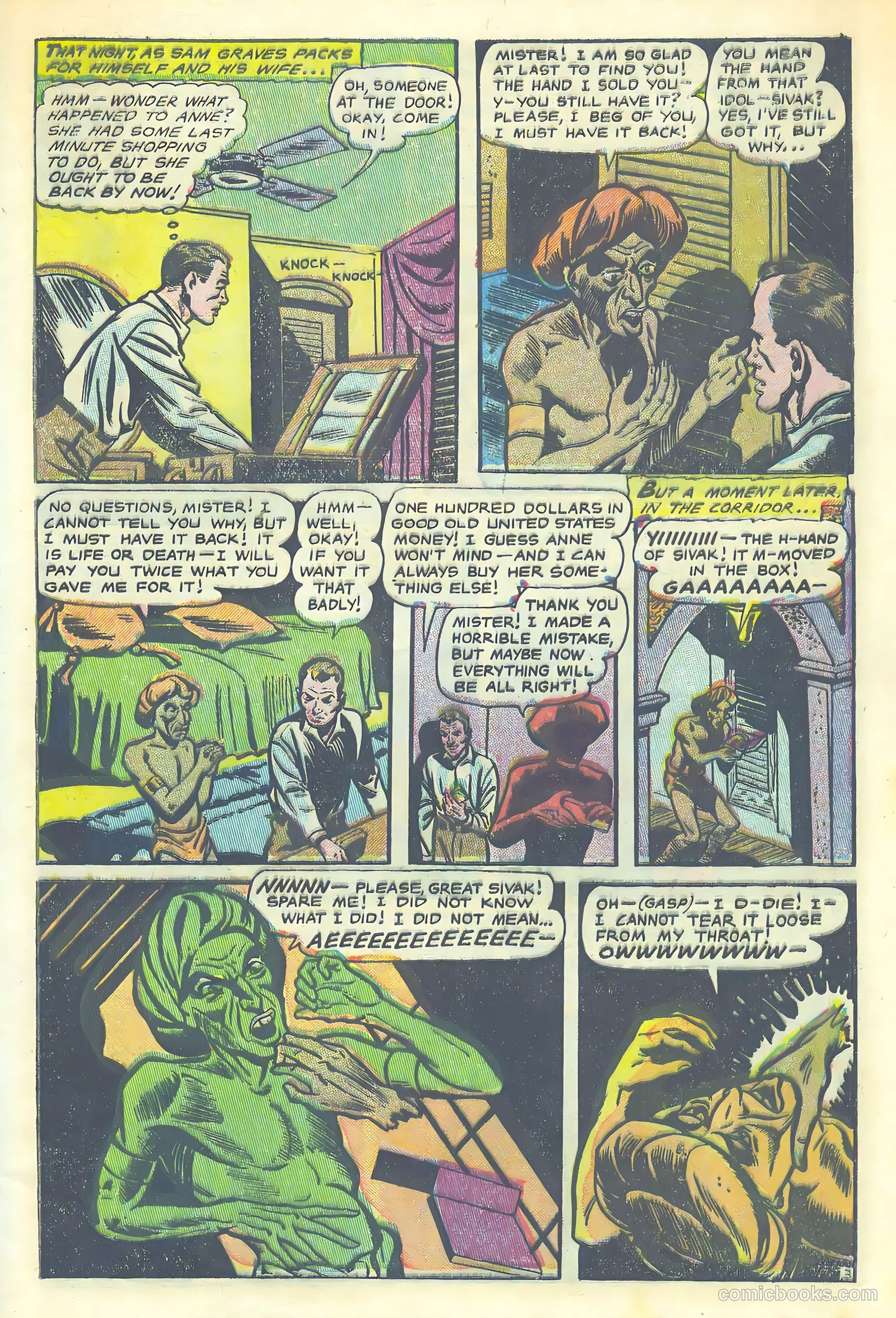 Fantastic Fears #5 (1954) — page 29 of 36