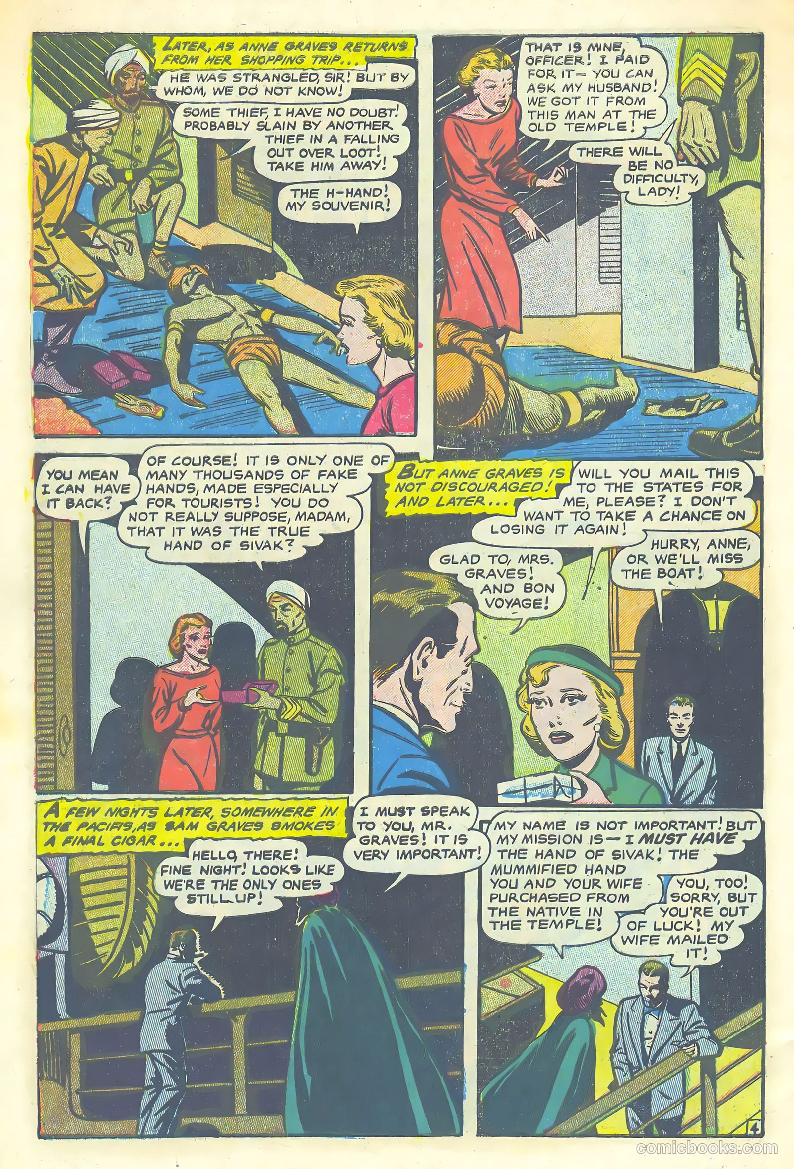 Fantastic Fears #5 (1954) — page 30 of 36