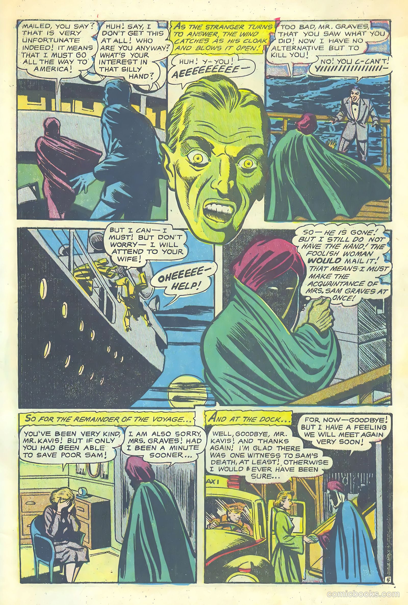 Fantastic Fears #5 (1954) — page 31 of 36