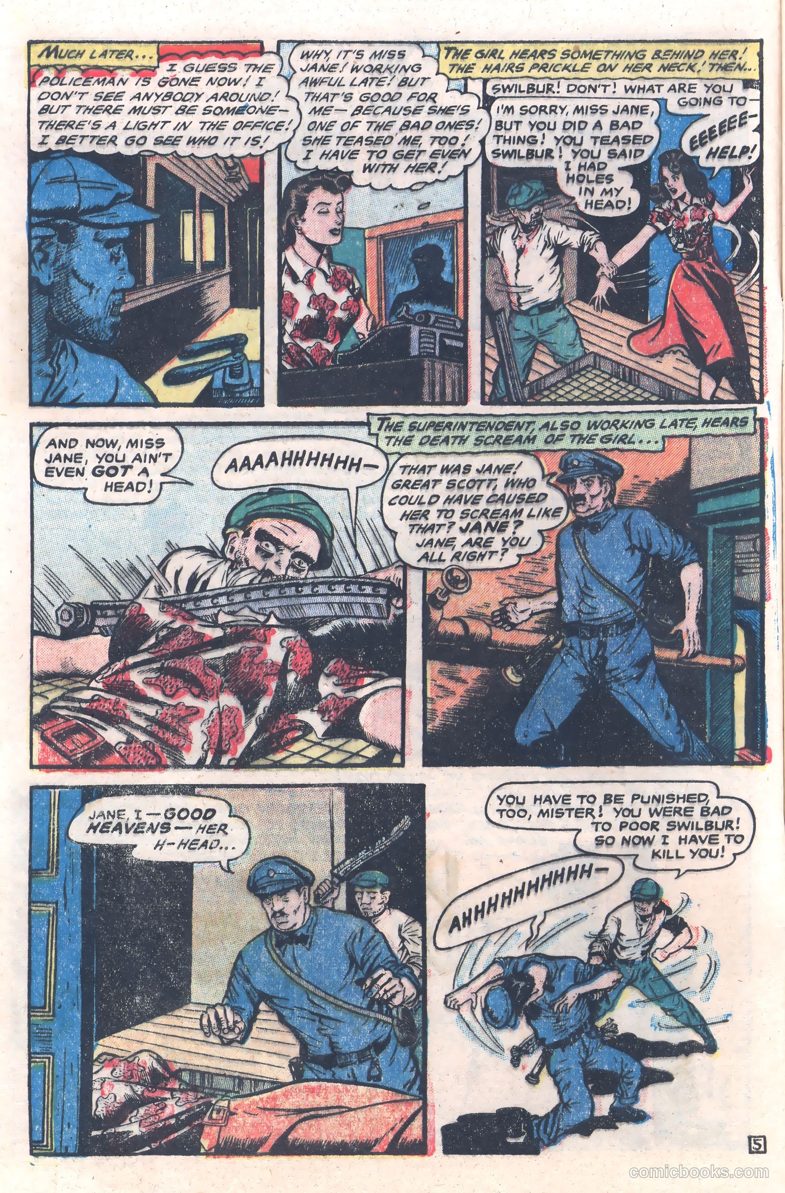 Fantastic Fears #6 (1954) — page 8 of 36