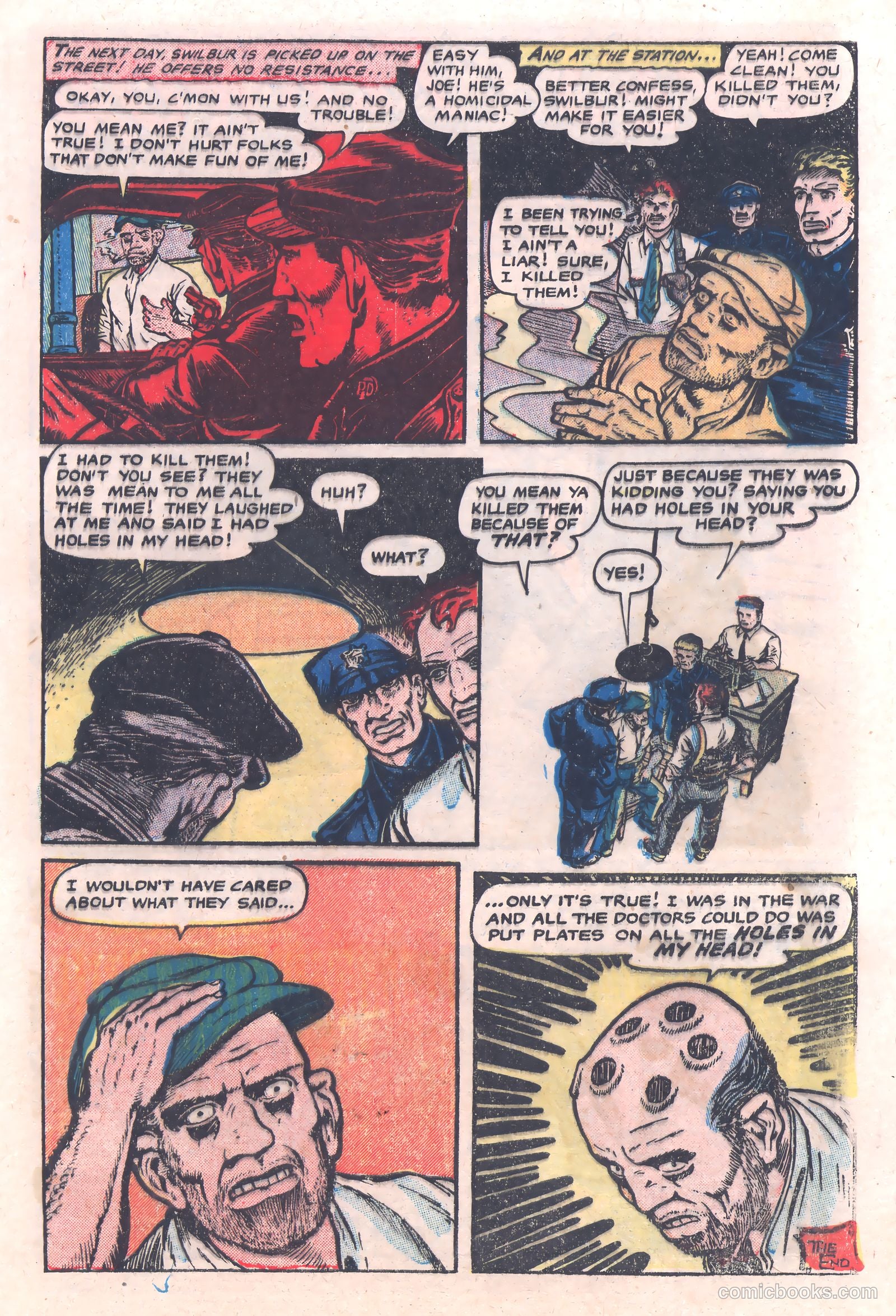 Fantastic Fears #6 (1954) — page 9 of 36