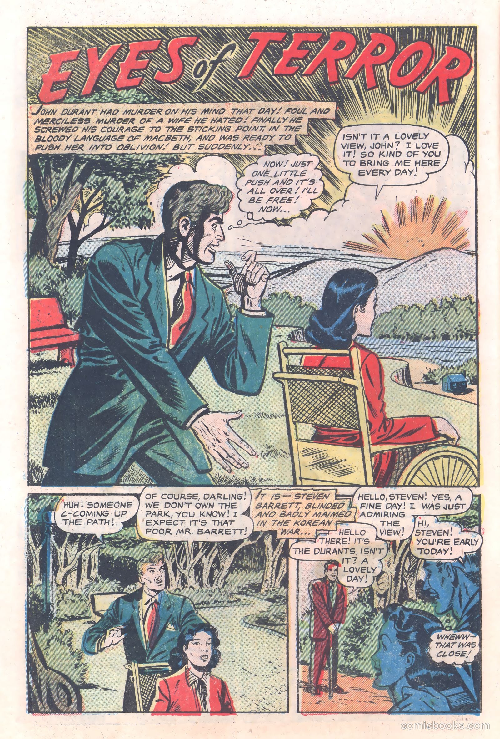Fantastic Fears #6 (1954) — page 10 of 36
