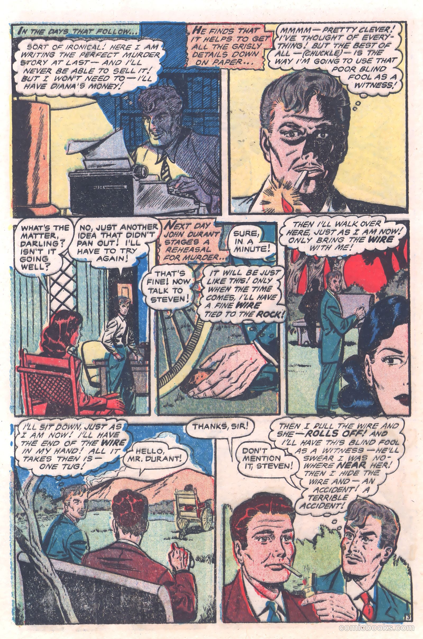 Fantastic Fears #6 (1954) — page 12 of 36