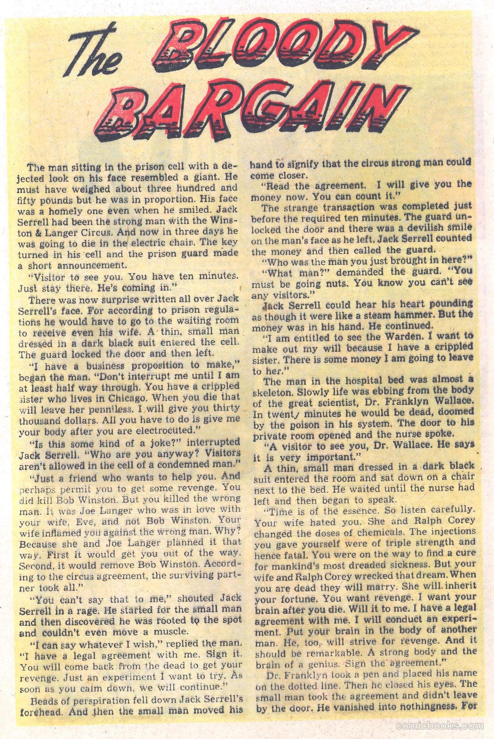 Fantastic Fears #6 (1954) — page 16 of 36