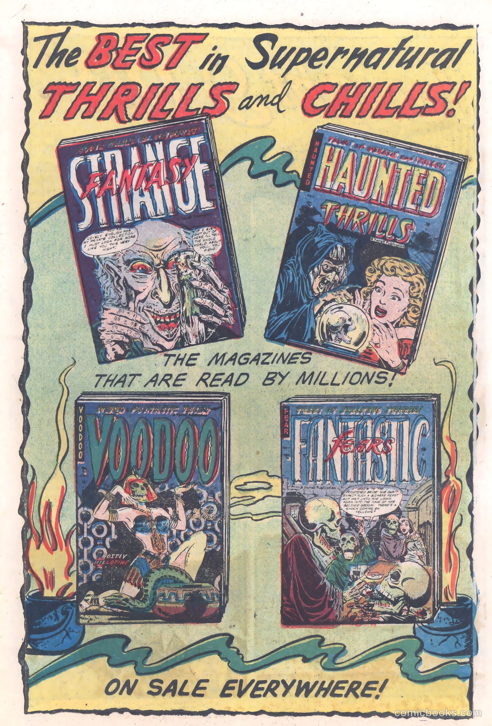Fantastic Fears #6 (1954) — page 19 of 36