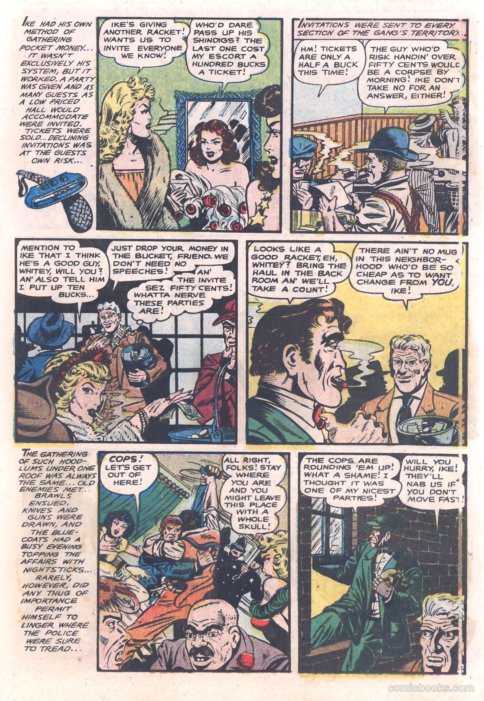Fantastic Fears #6 (1954) — page 23 of 36