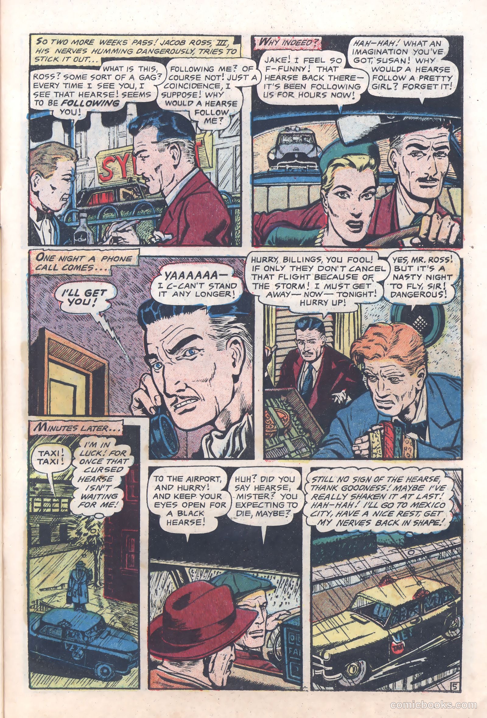 Fantastic Fears #6 (1954) — page 31 of 36