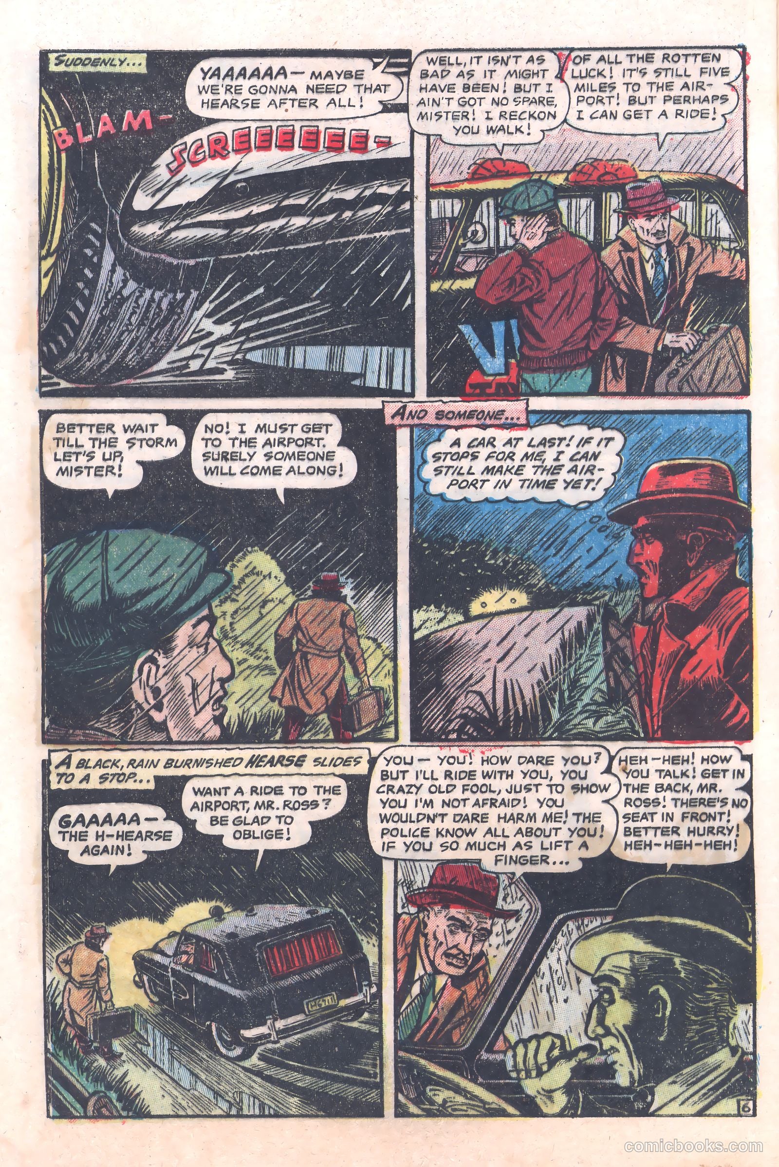 Fantastic Fears #6 (1954) — page 32 of 36