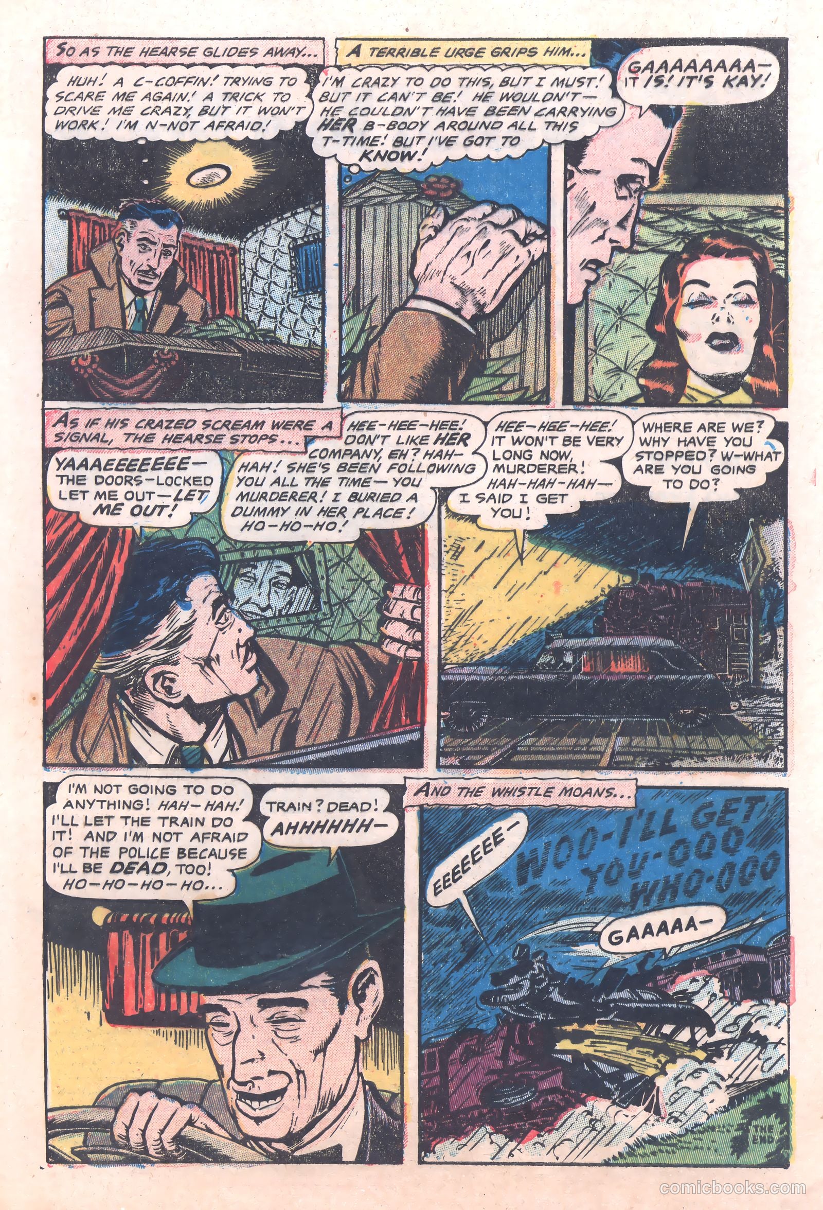 Fantastic Fears #6 (1954) — page 33 of 36