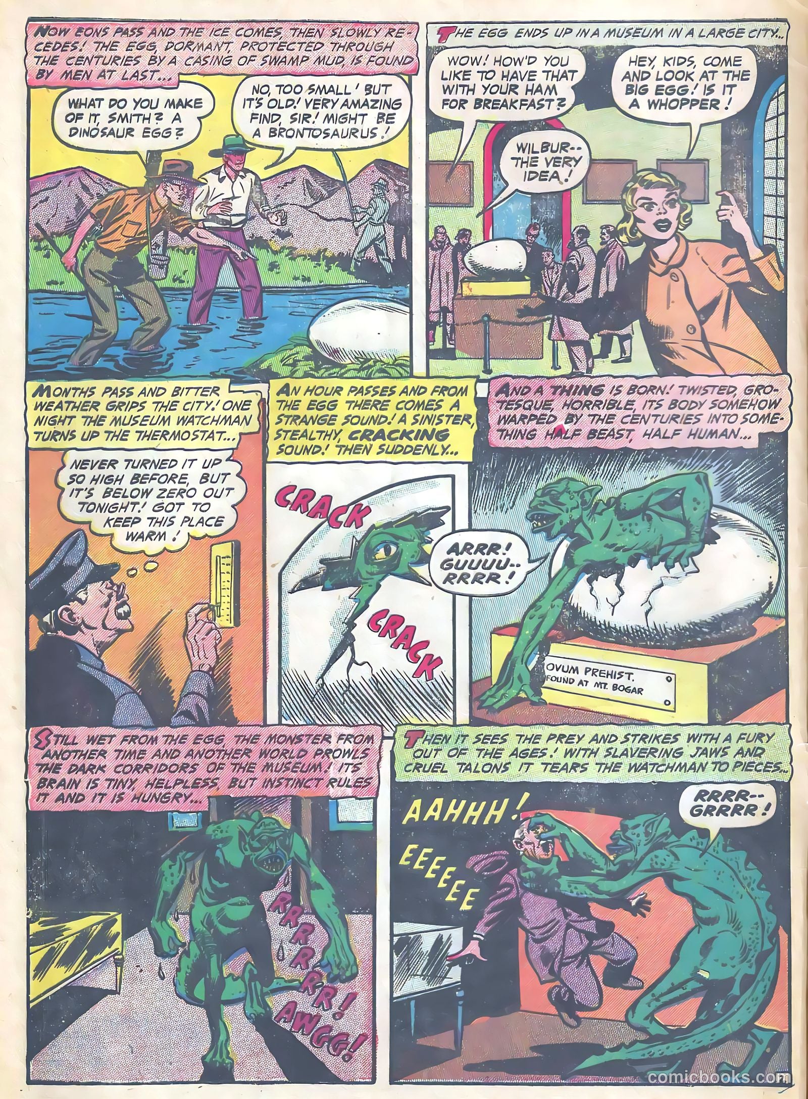 Fantastic Fears #7 (1954) — page 6 of 36