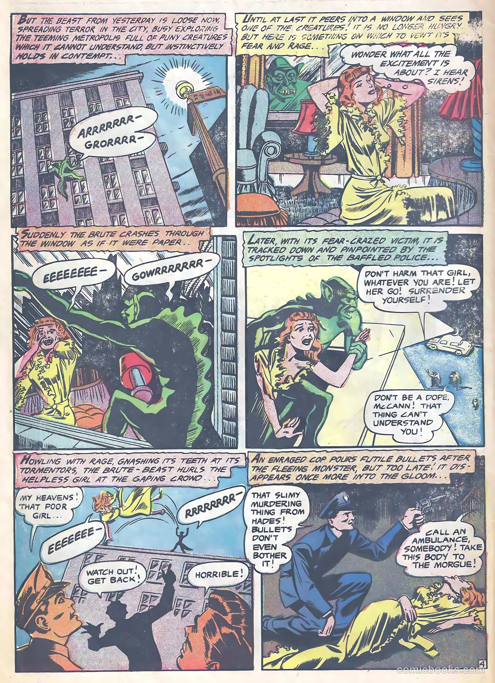 Fantastic Fears #7 (1954) — page 8 of 36