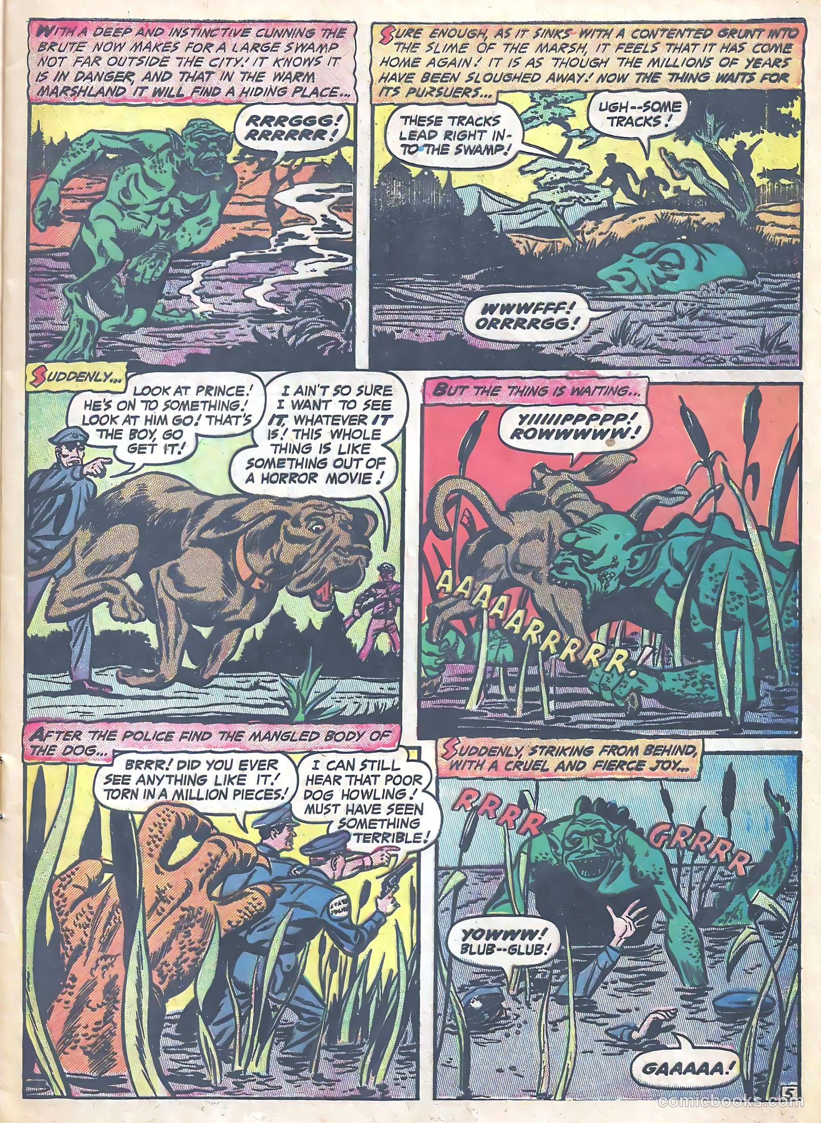 Fantastic Fears #7 (1954) — page 9 of 36