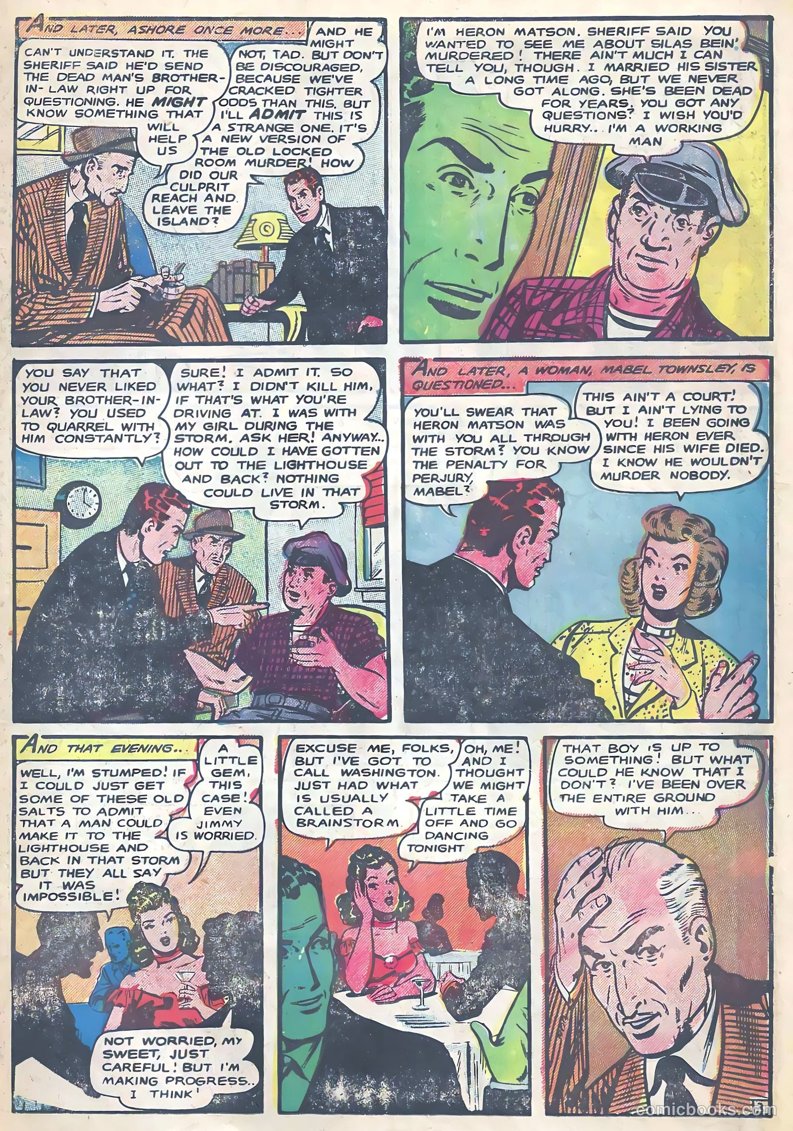 Fantastic Fears #7 (1954) — page 13 of 36