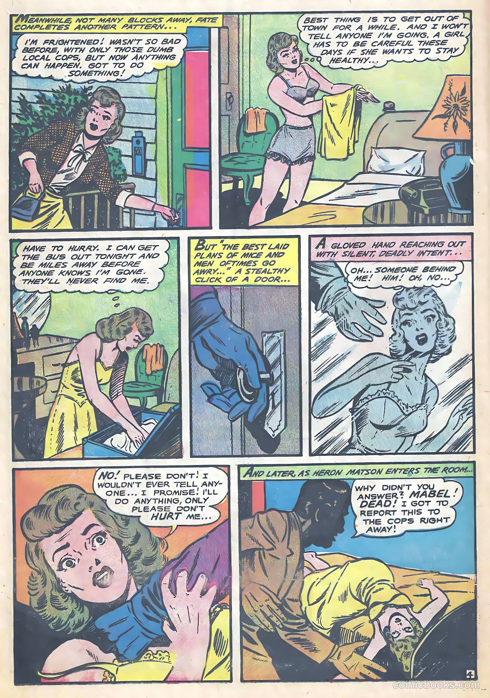 Fantastic Fears #7 (1954) — page 14 of 36