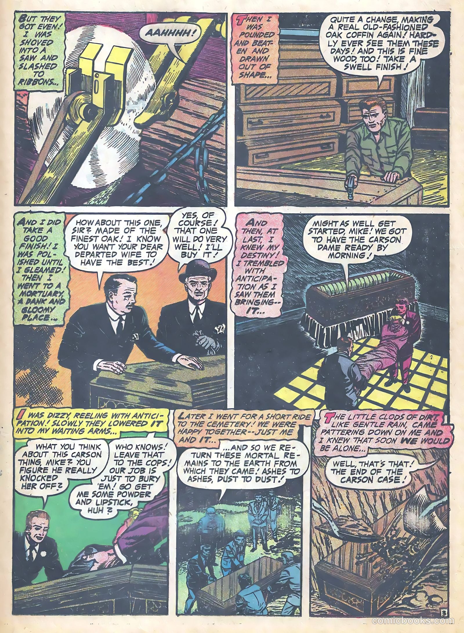 Fantastic Fears #7 (1954) — page 23 of 36