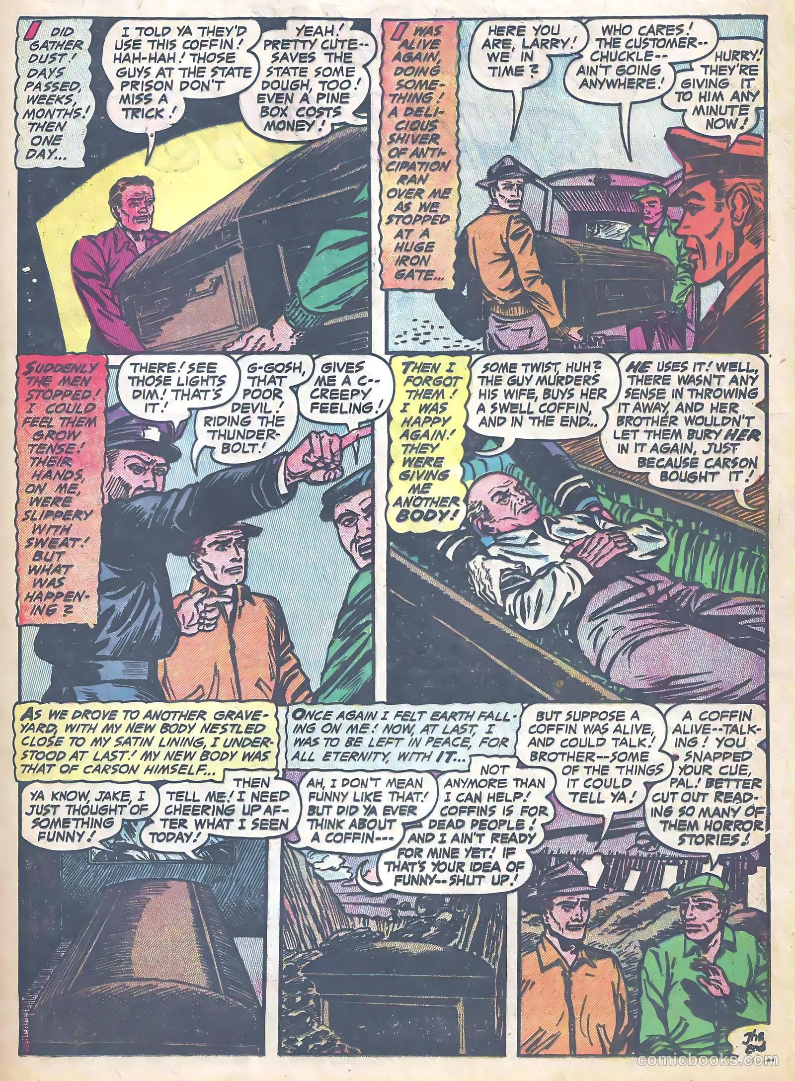 Fantastic Fears #7 (1954) — page 25 of 36