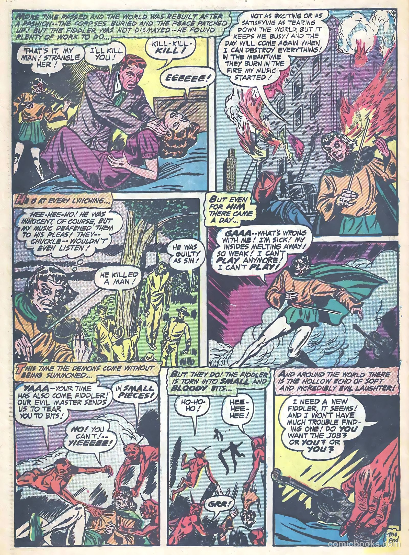Fantastic Fears #7 (1954) — page 32 of 36