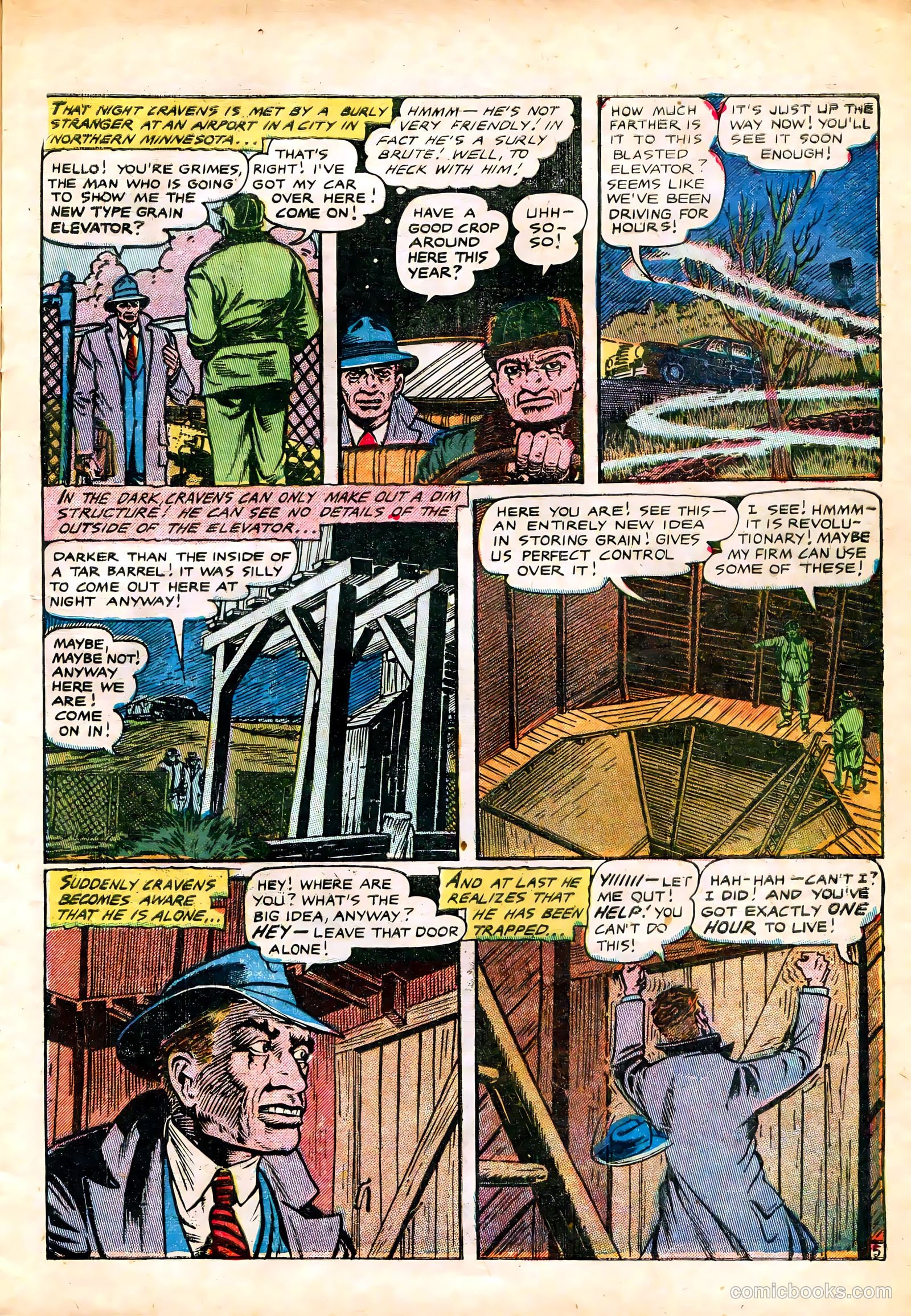 Fantastic Fears #8 (1954) — page 9 of 36