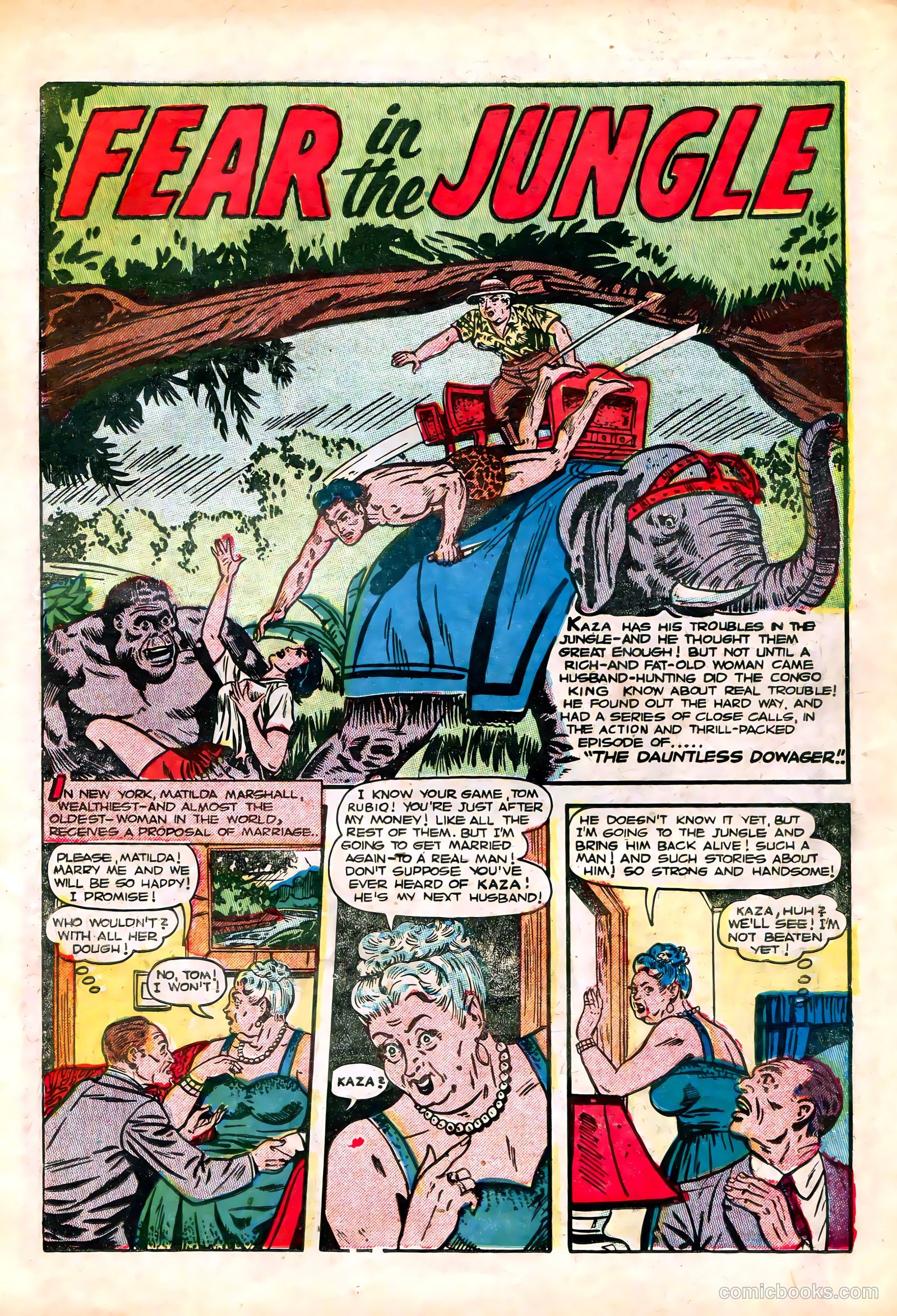 Fantastic Fears #8 (1954) — page 11 of 36