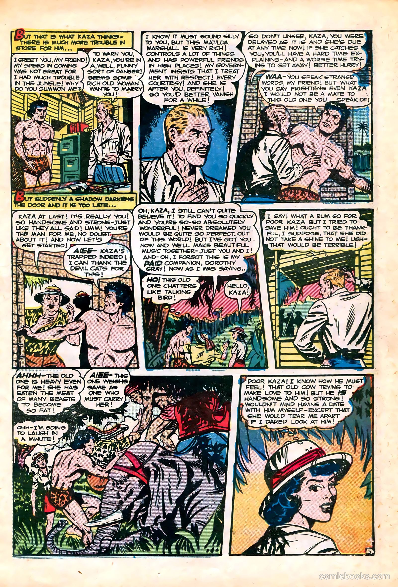 Fantastic Fears #8 (1954) — page 13 of 36