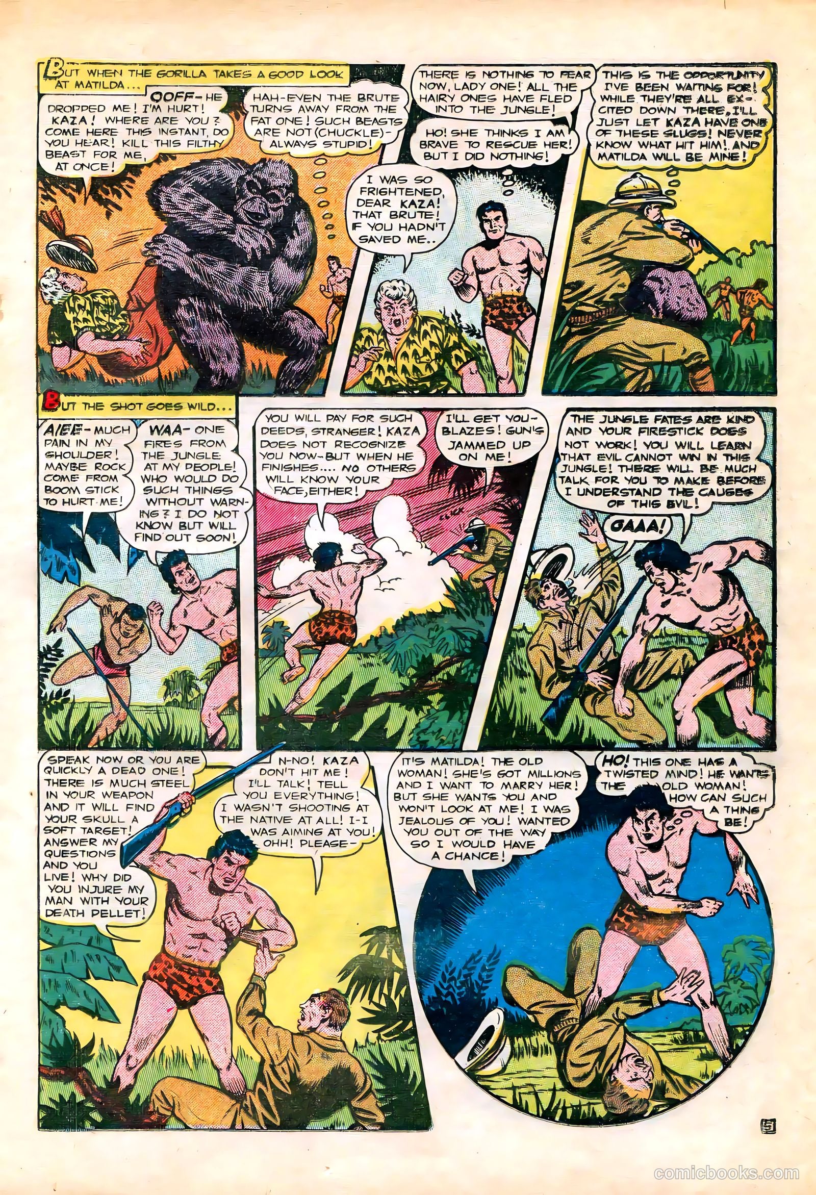 Fantastic Fears #8 (1954) — page 15 of 36
