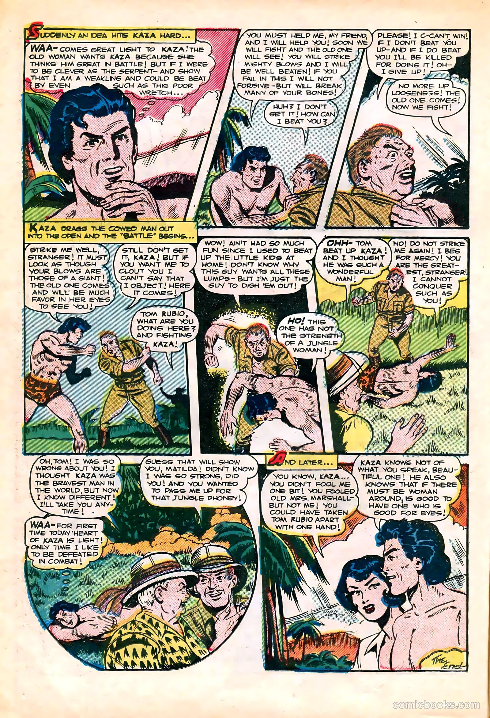 Fantastic Fears #8 (1954) — page 16 of 36