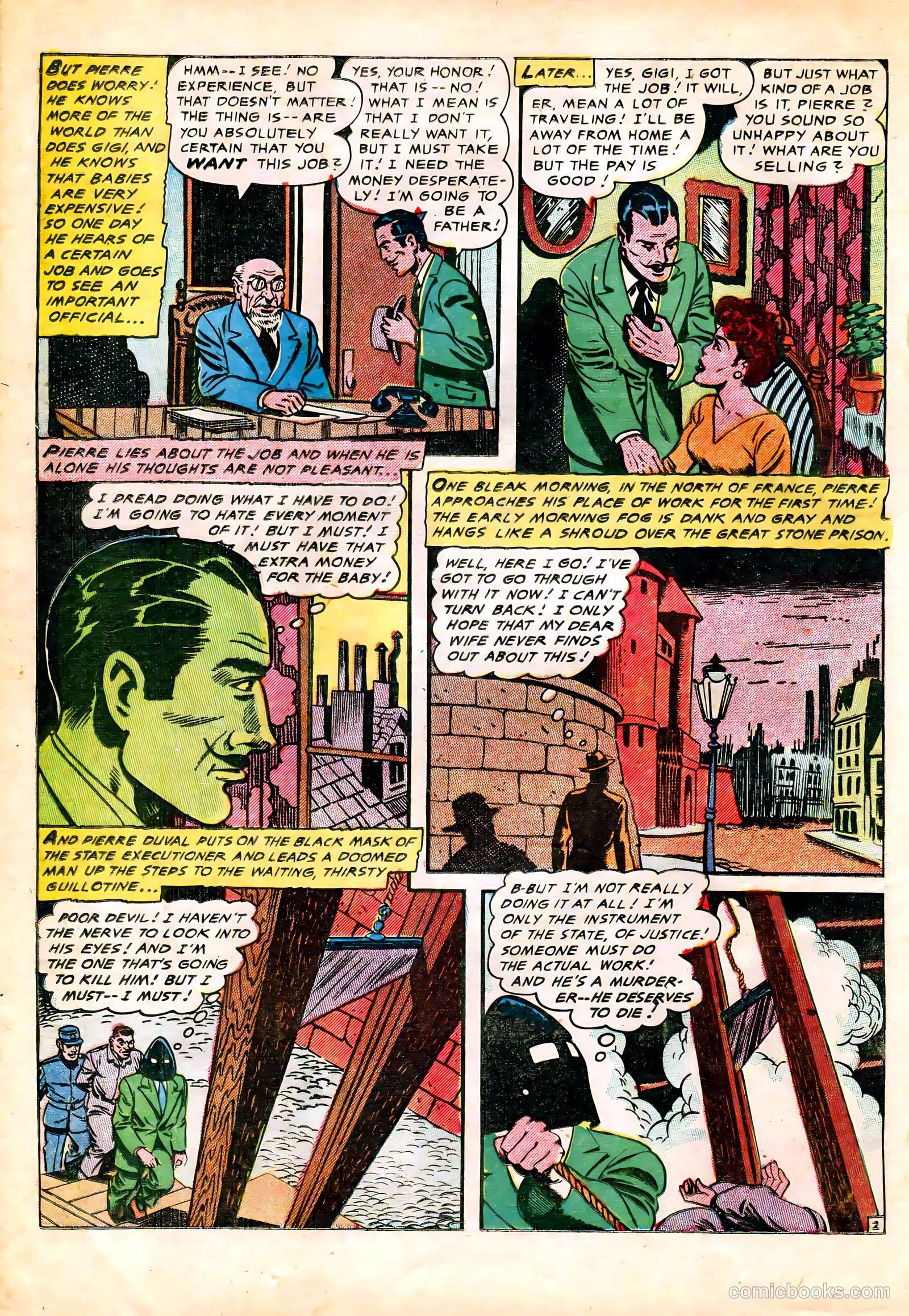 Fantastic Fears #8 (1954) — page 22 of 36