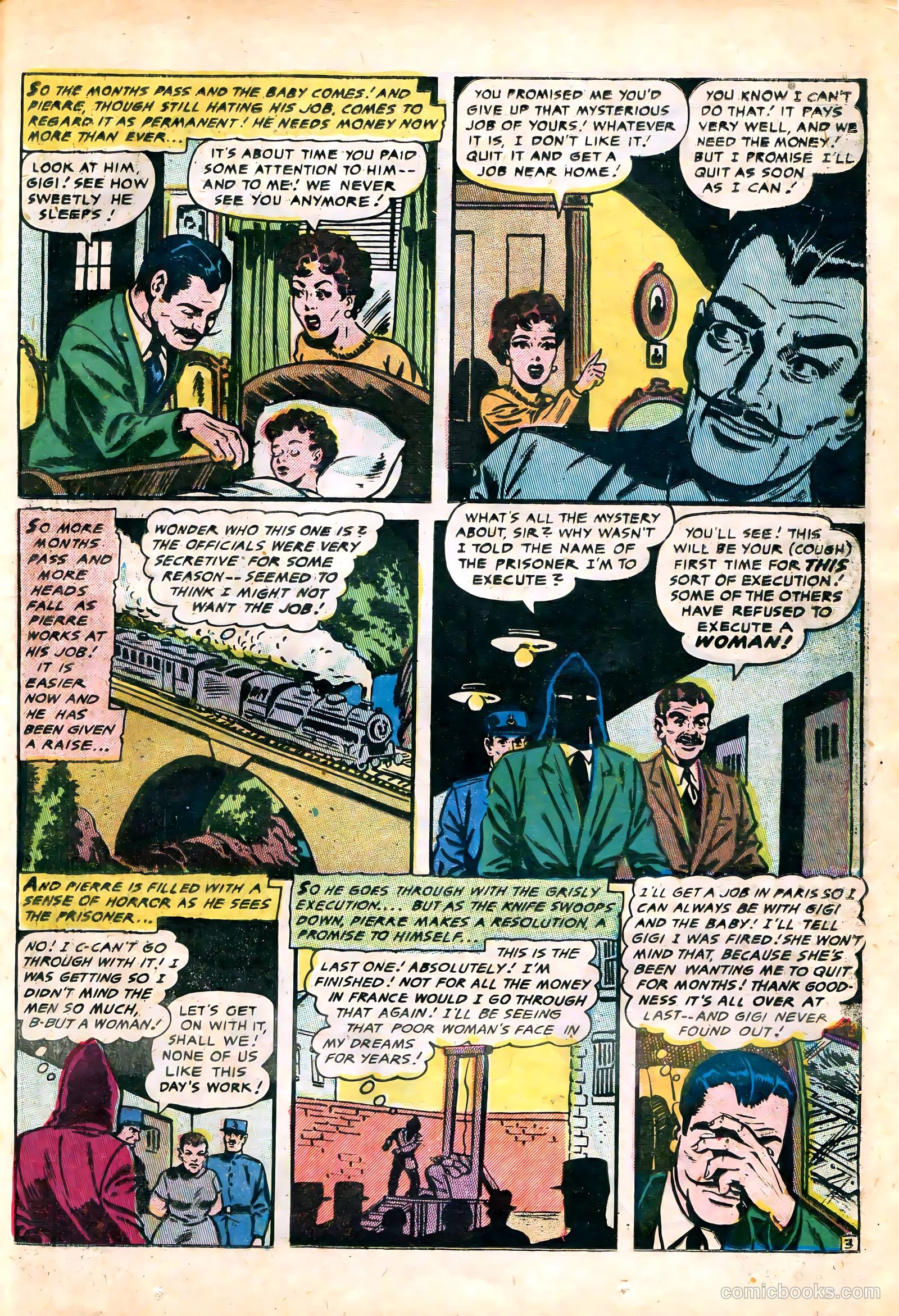 Fantastic Fears #8 (1954) — page 23 of 36
